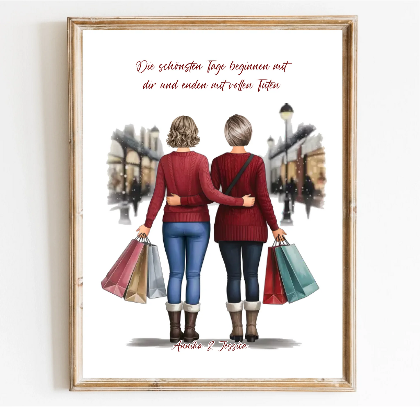 Shopping Freundinnen Poster