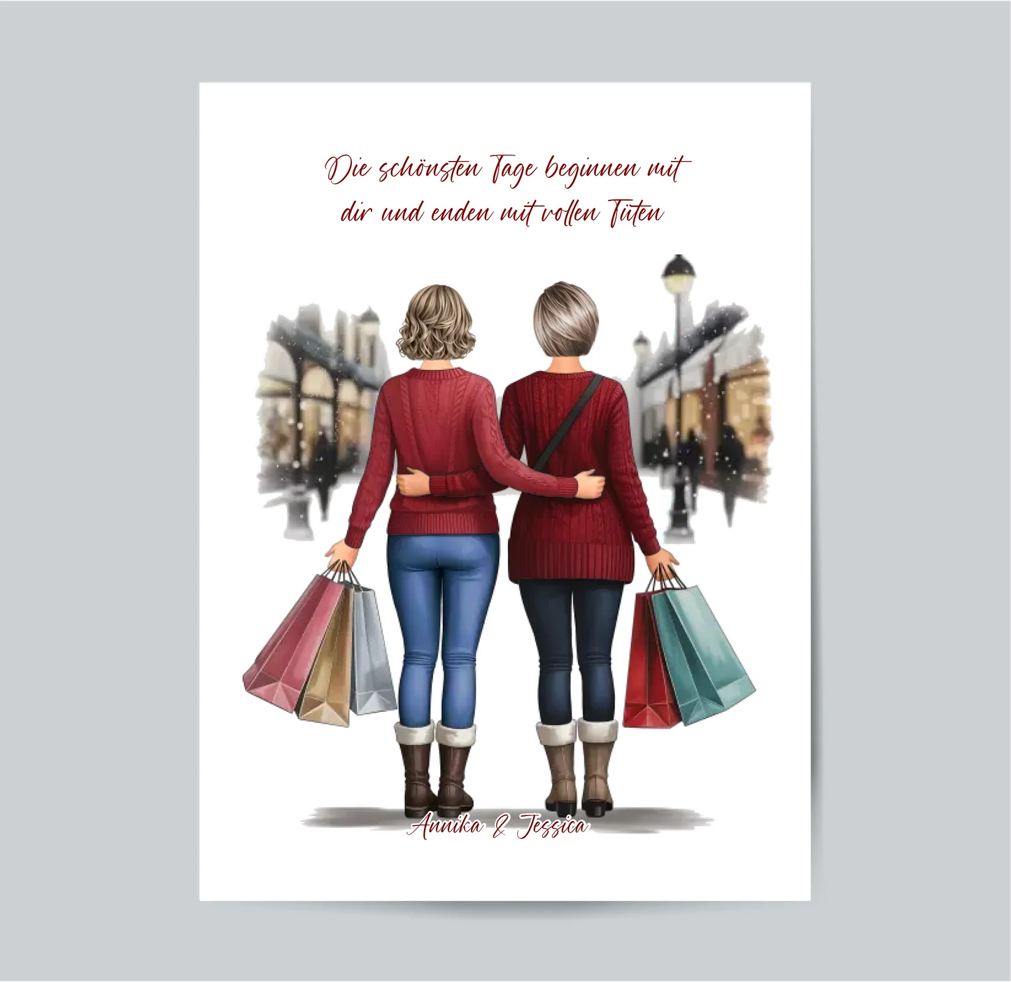 Shopping Freundinnen Poster