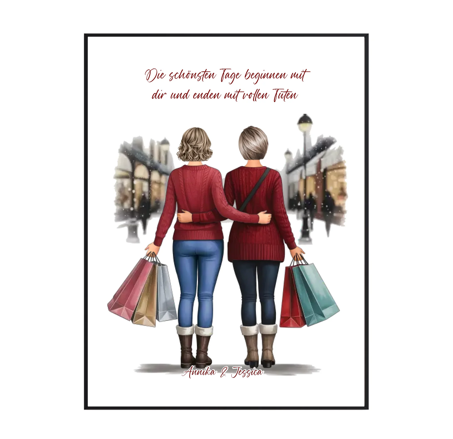 Shopping Freundinnen Poster