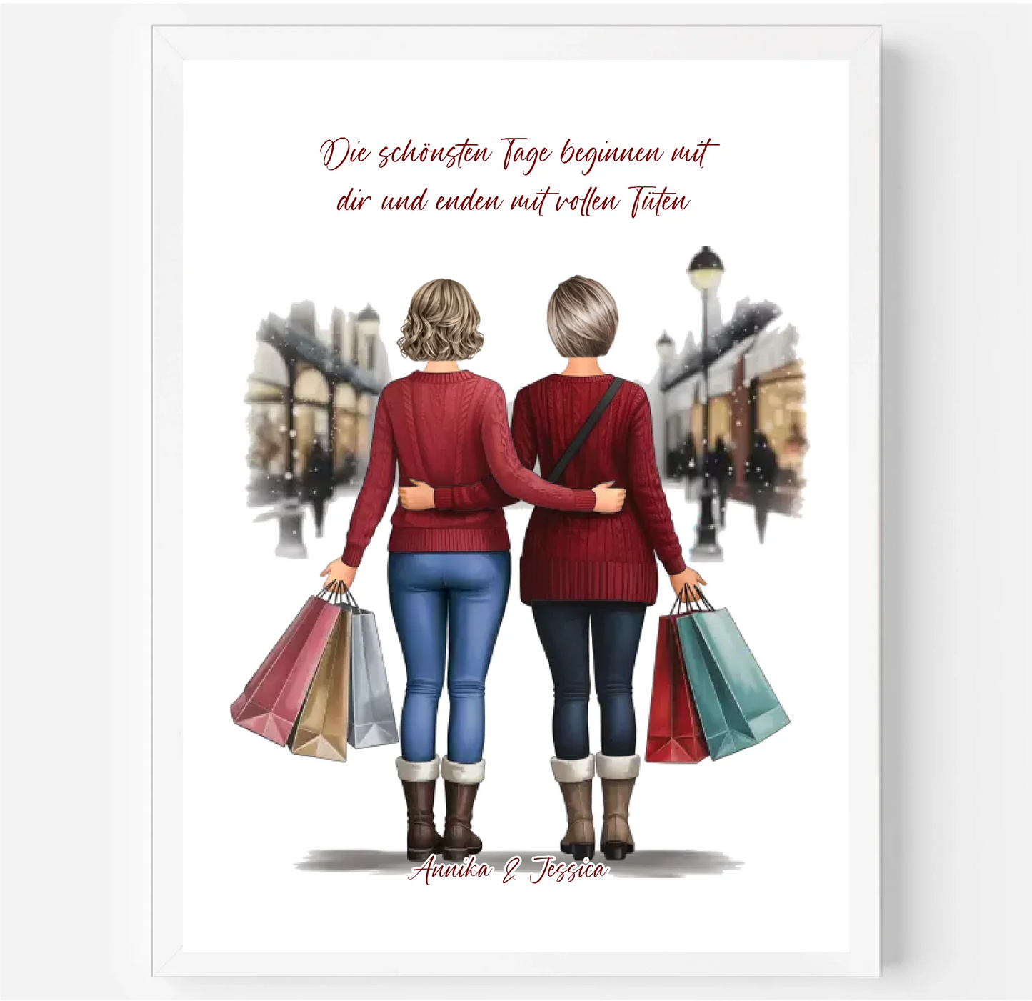 Shopping Freundinnen Poster