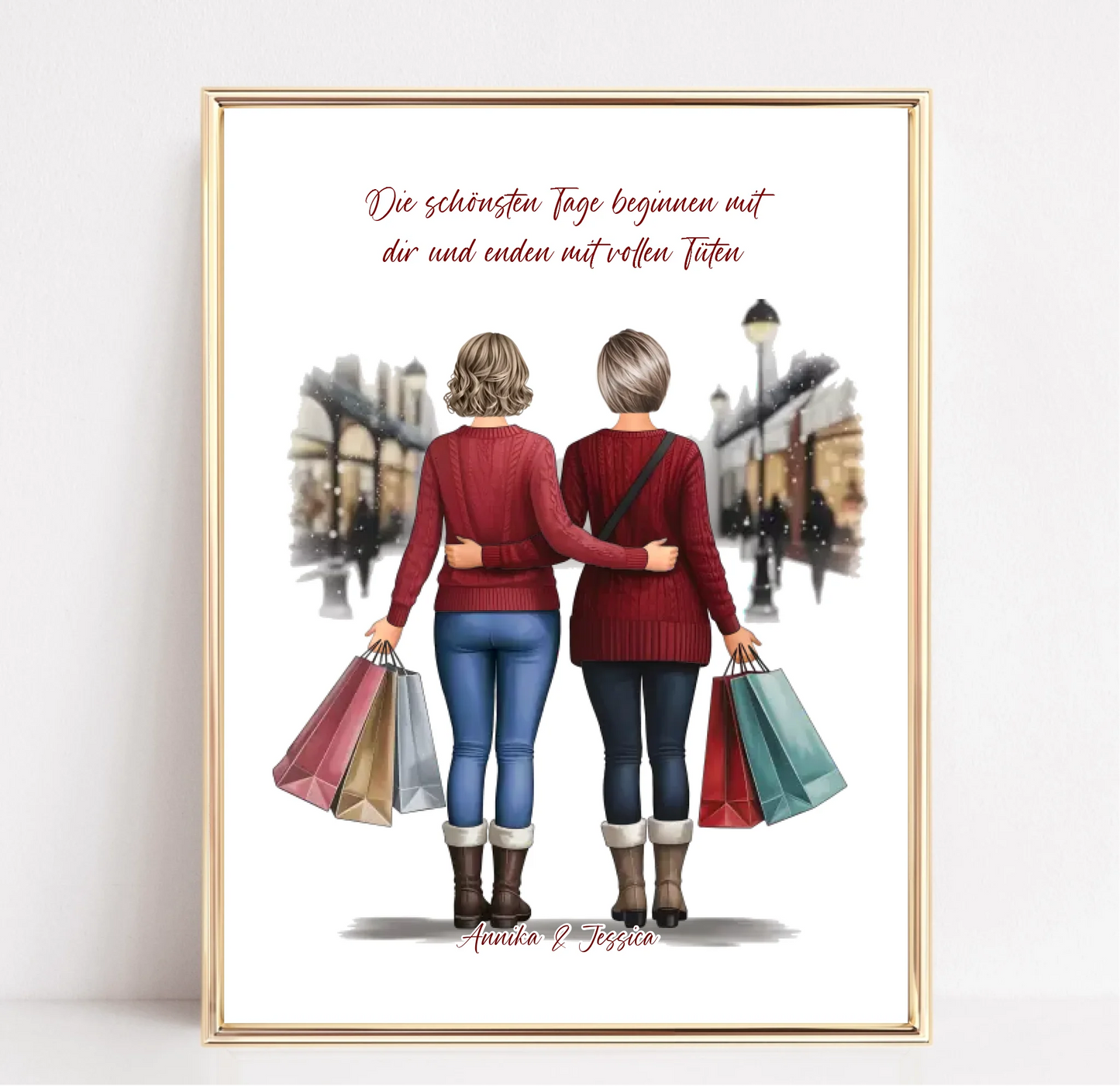Shopping Freundinnen Poster