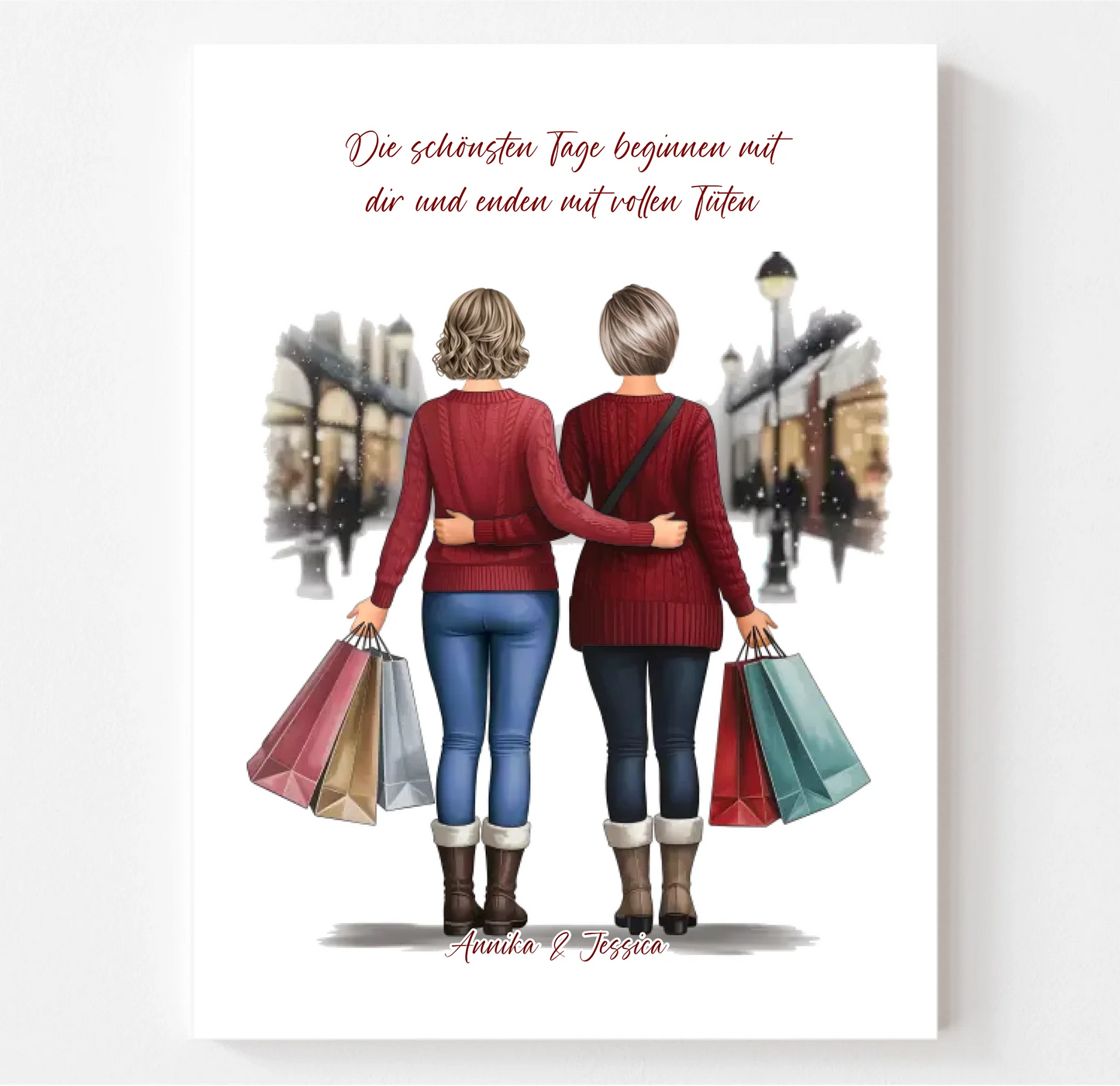 Shopping Freundinnen Poster