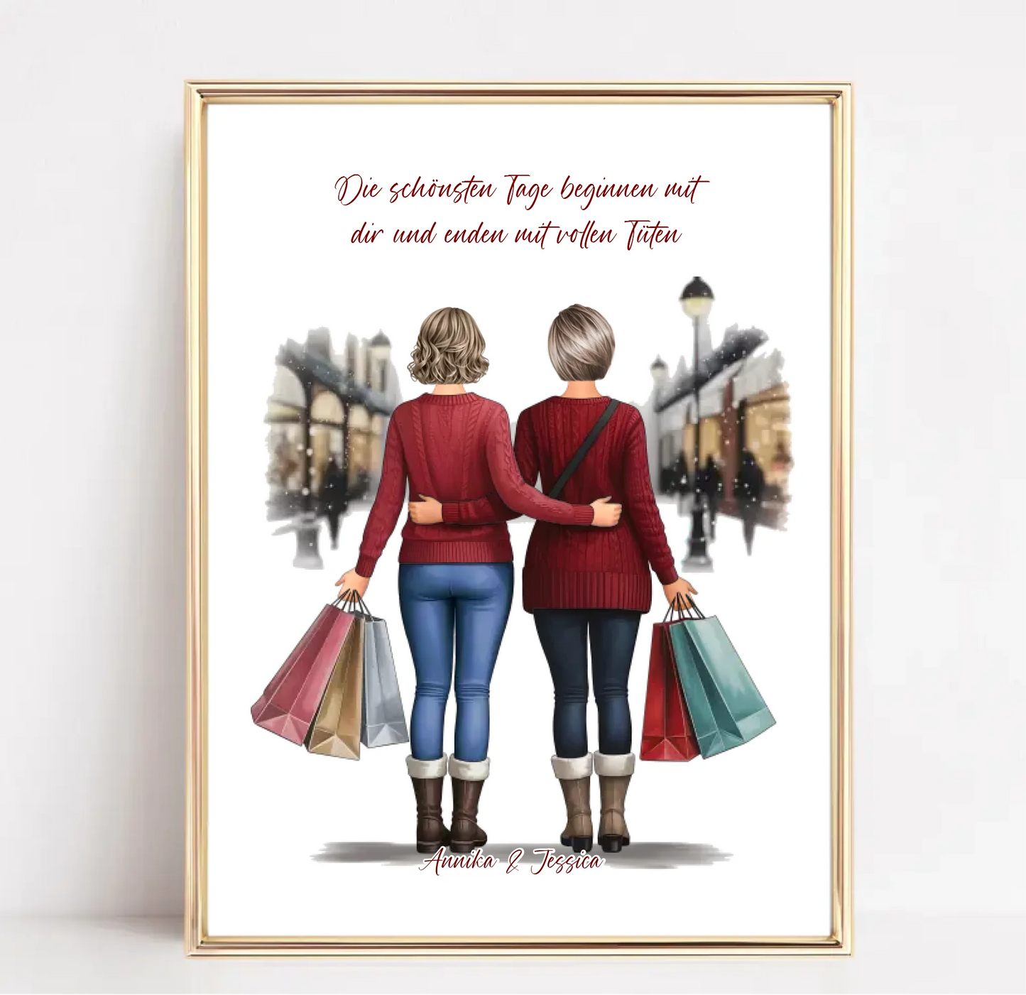 Shopping Freundinnen Poster