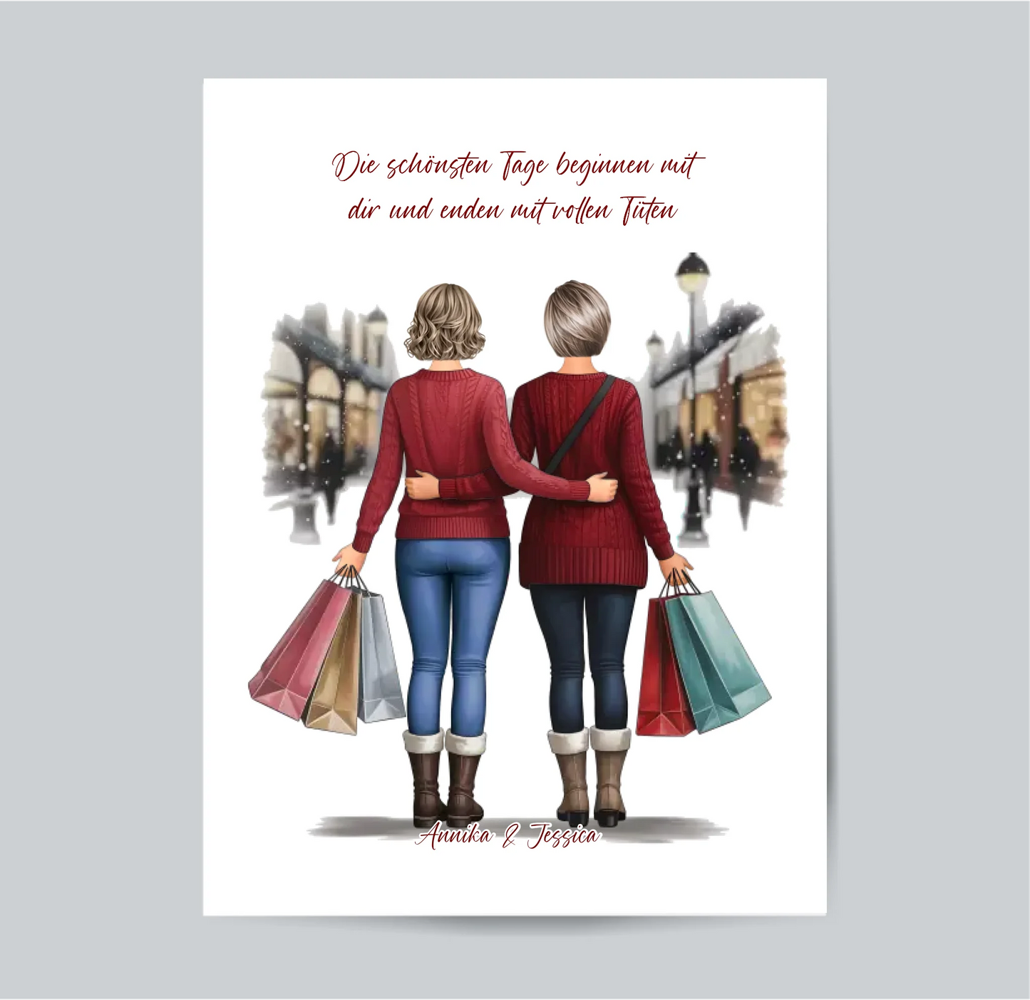 Shopping Freundinnen Poster