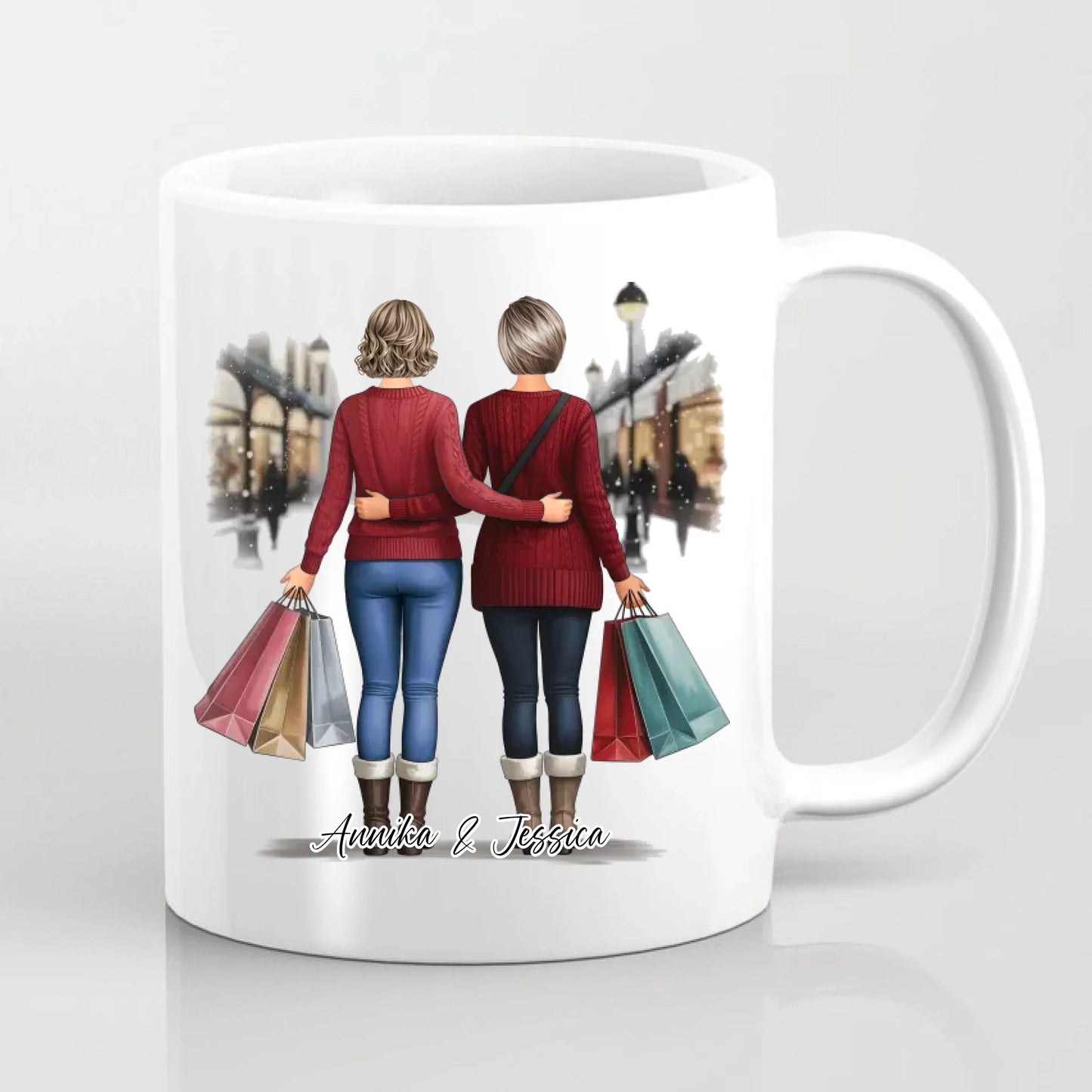 Shopping Freundinnen Tasse