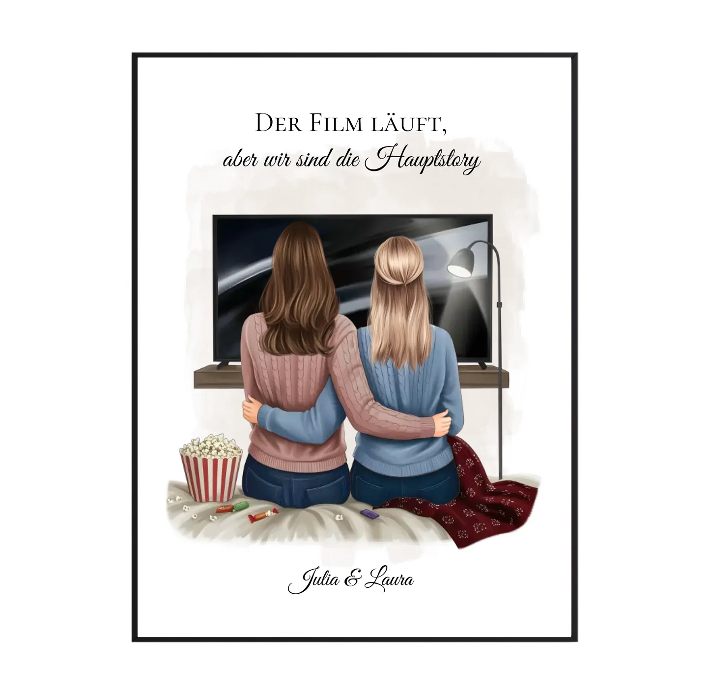 Filmabend Freundinnen Poster