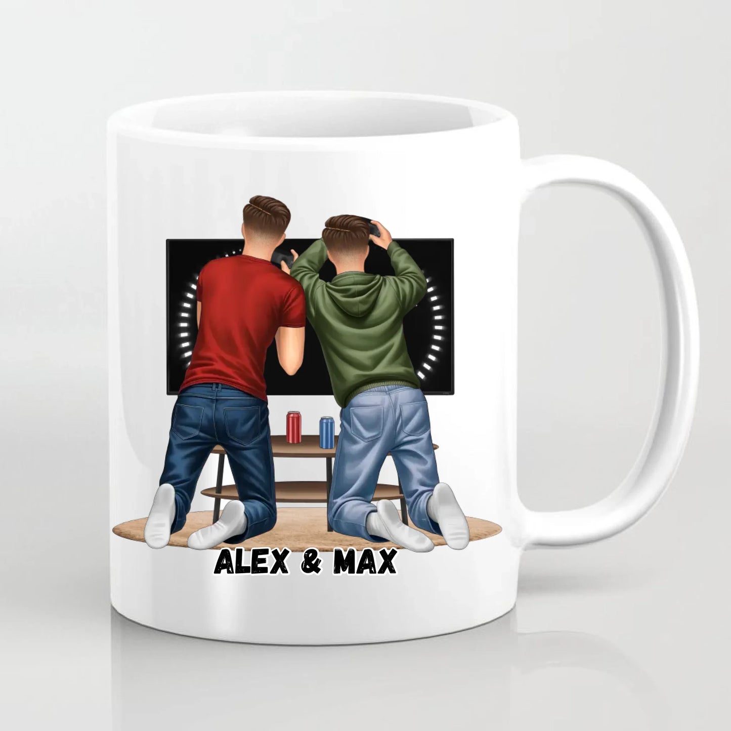 Gaming Freunde Tasse