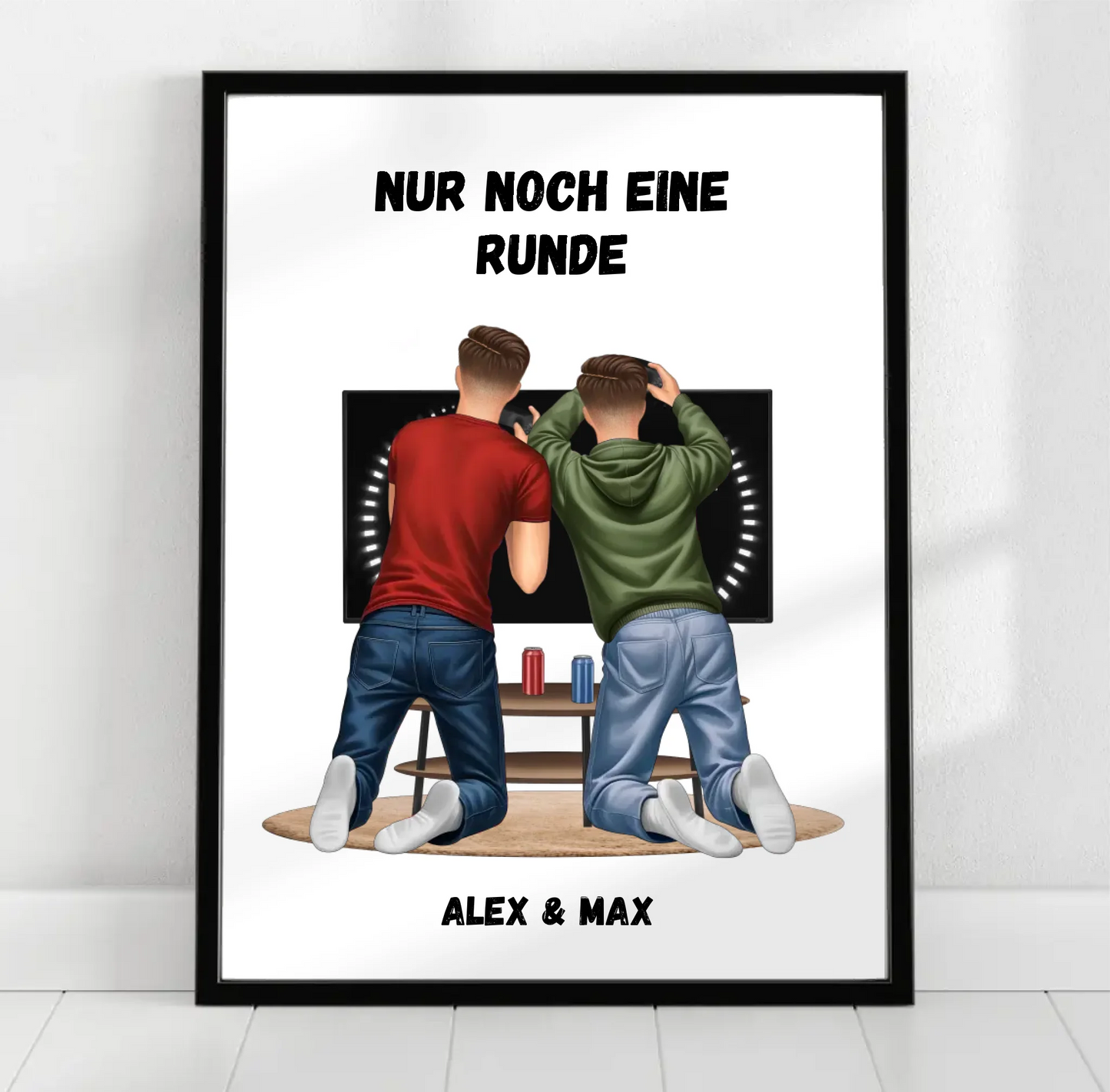 Gaming Freunde Poster