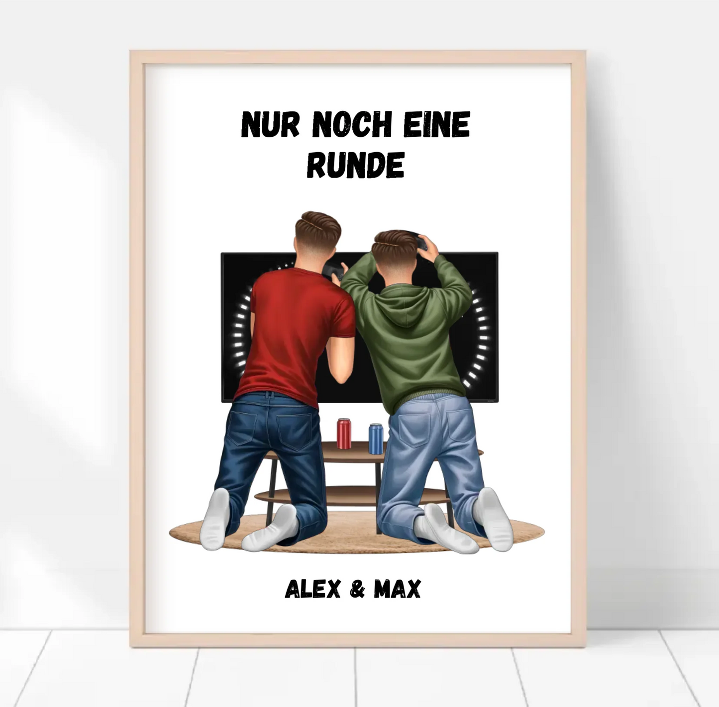 Gaming Freunde Poster