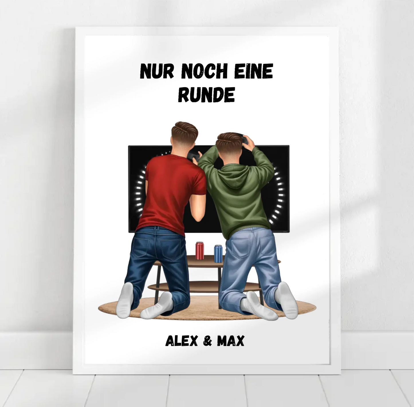 Gaming Freunde Poster