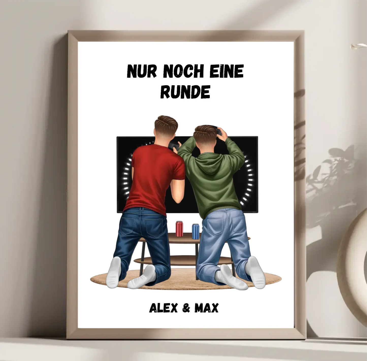 Gaming Freunde Poster