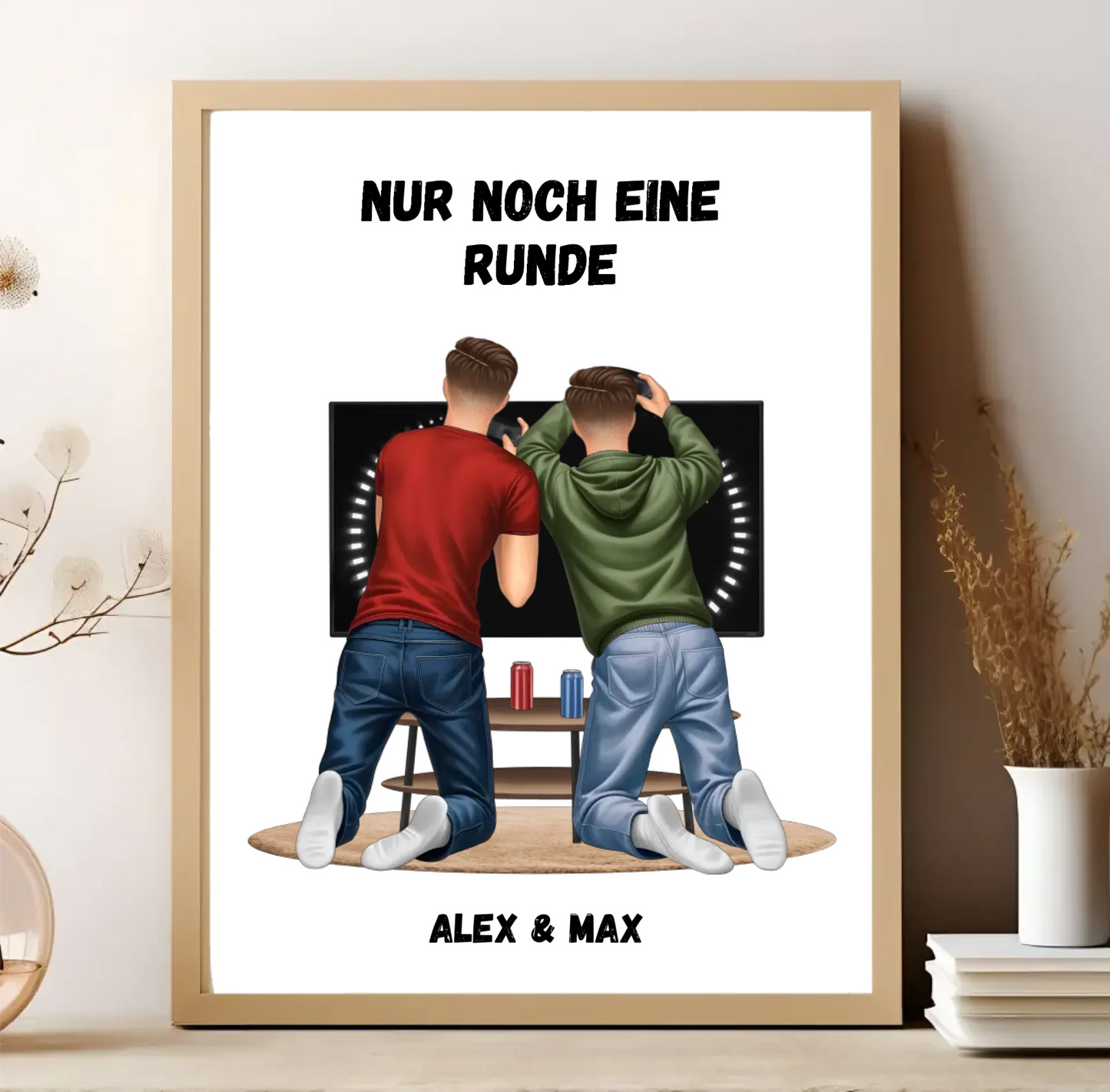 Gaming Freunde Poster