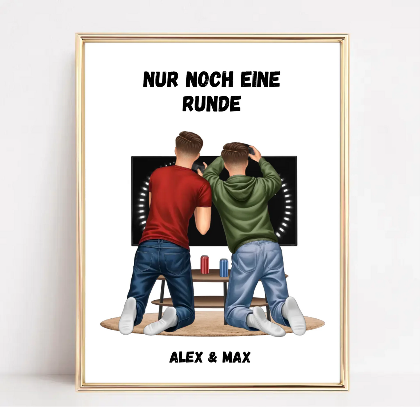 Gaming Freunde Poster