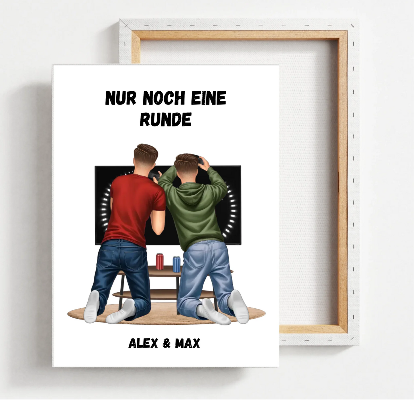 Gaming Freunde Poster