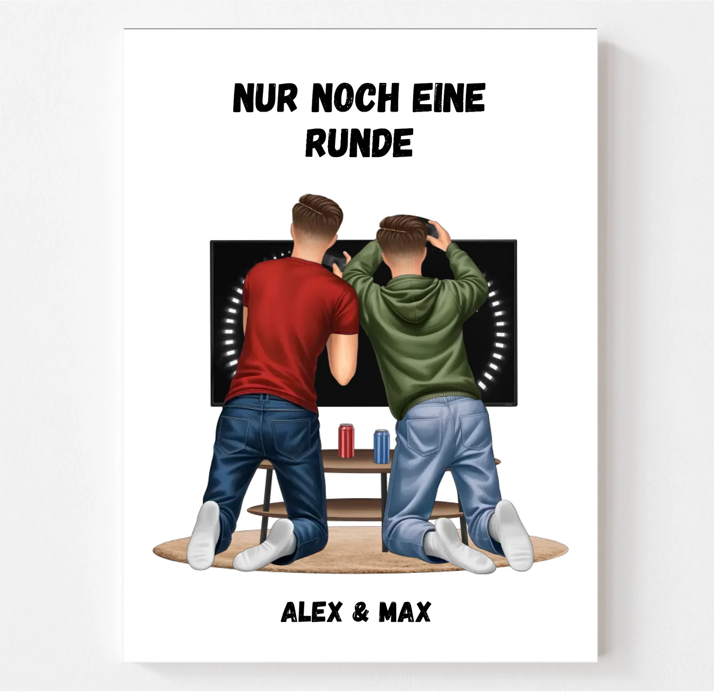 Gaming Freunde Poster