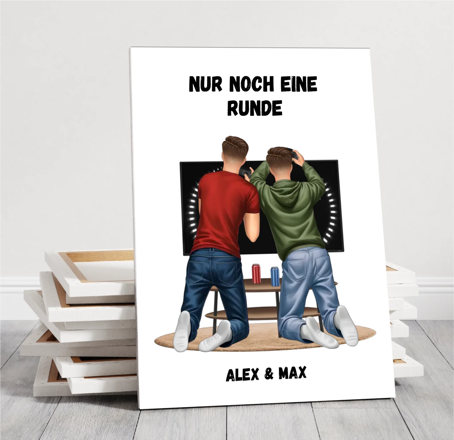 Gaming Freunde Poster