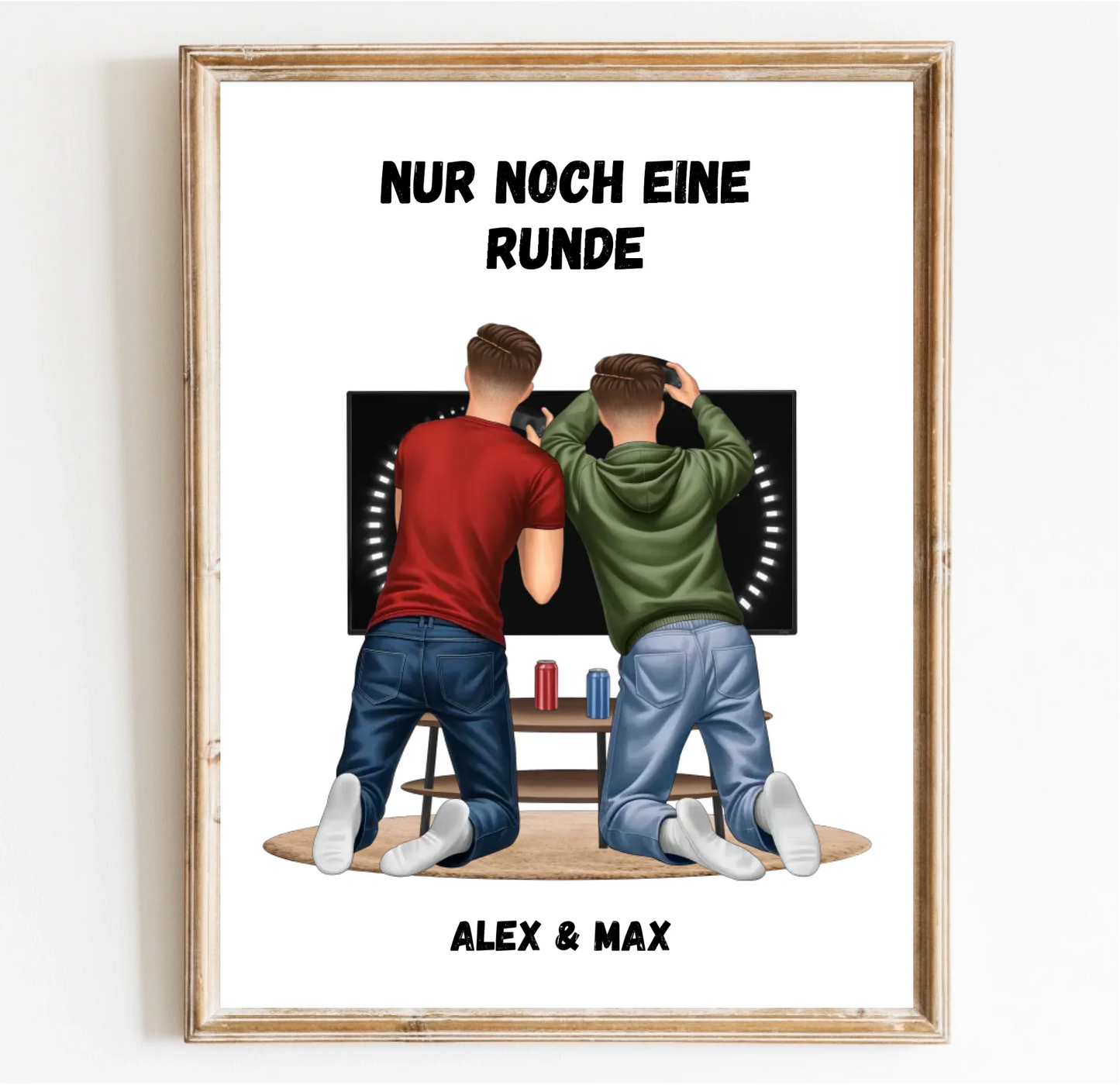 Gaming Freunde Poster