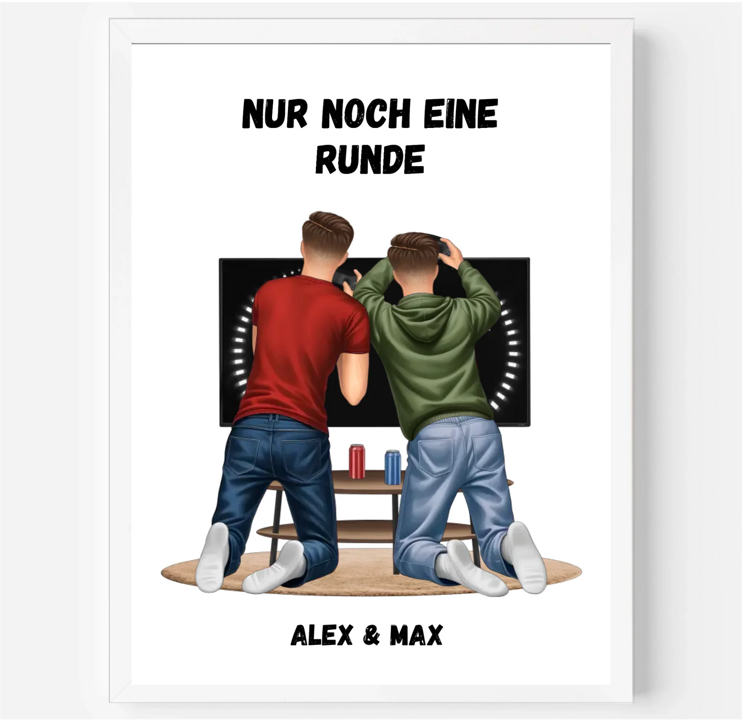 Gaming Freunde Poster