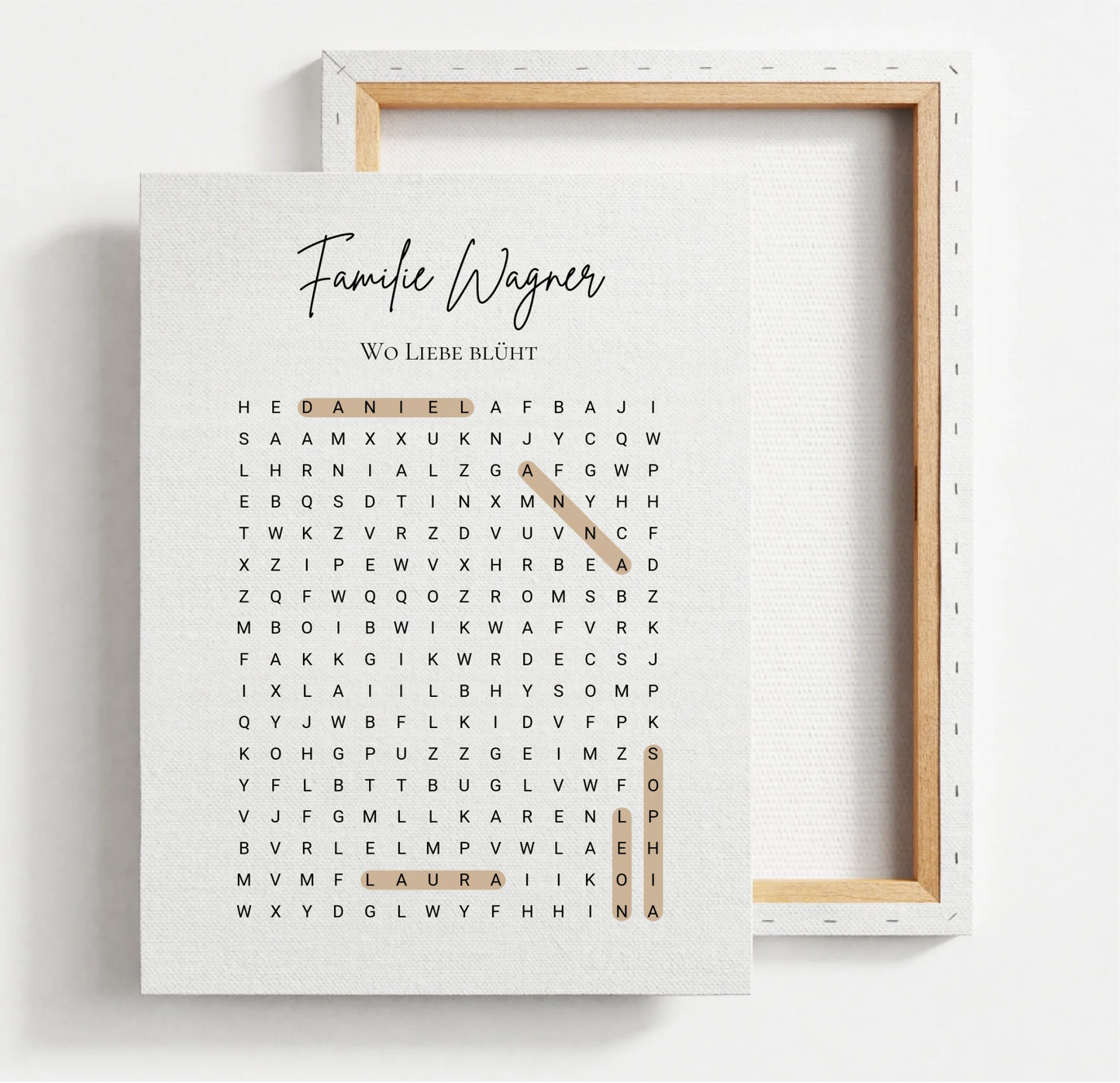 Wortsuchrätsel Poster