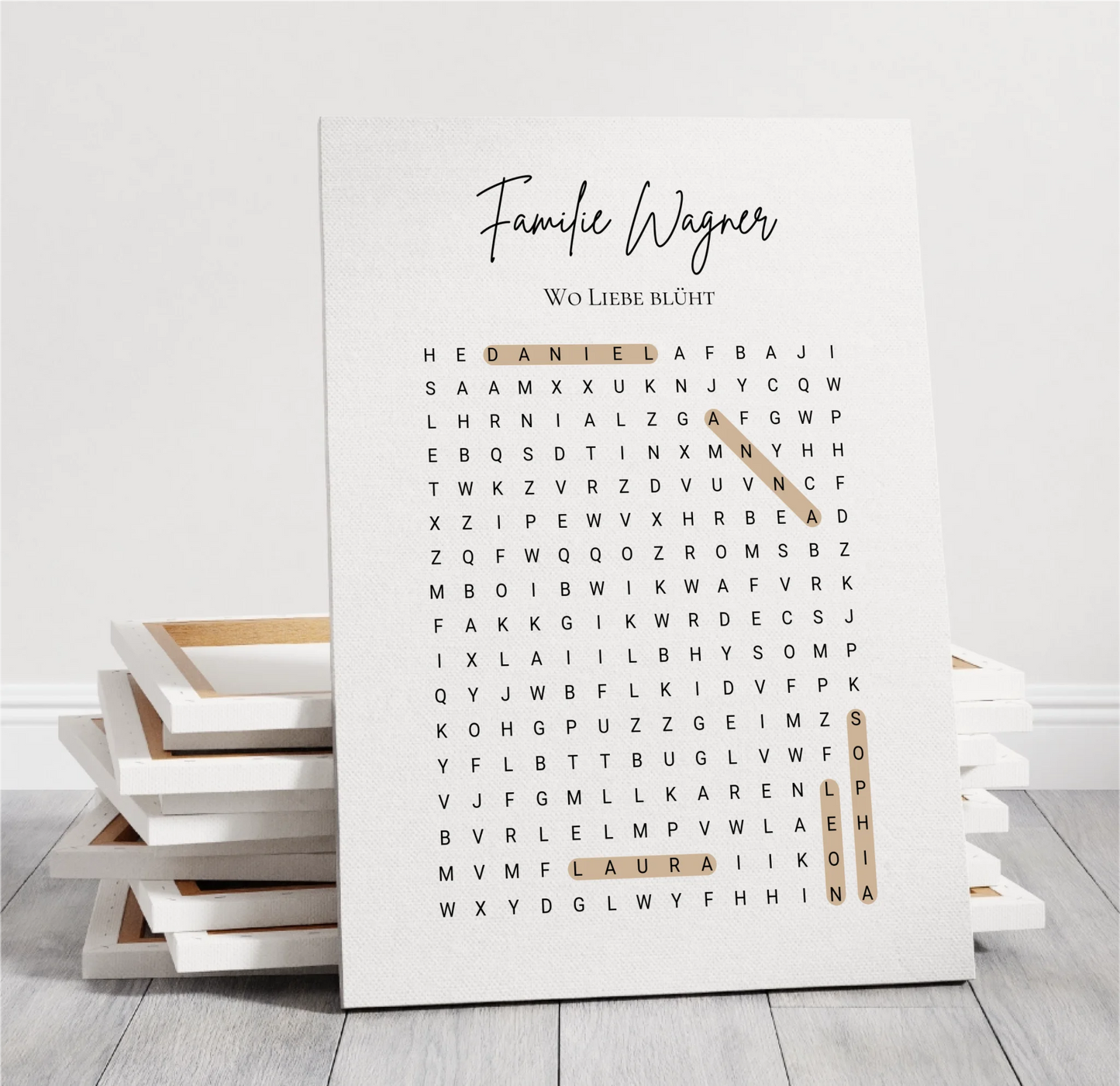 Wortsuchrätsel Poster