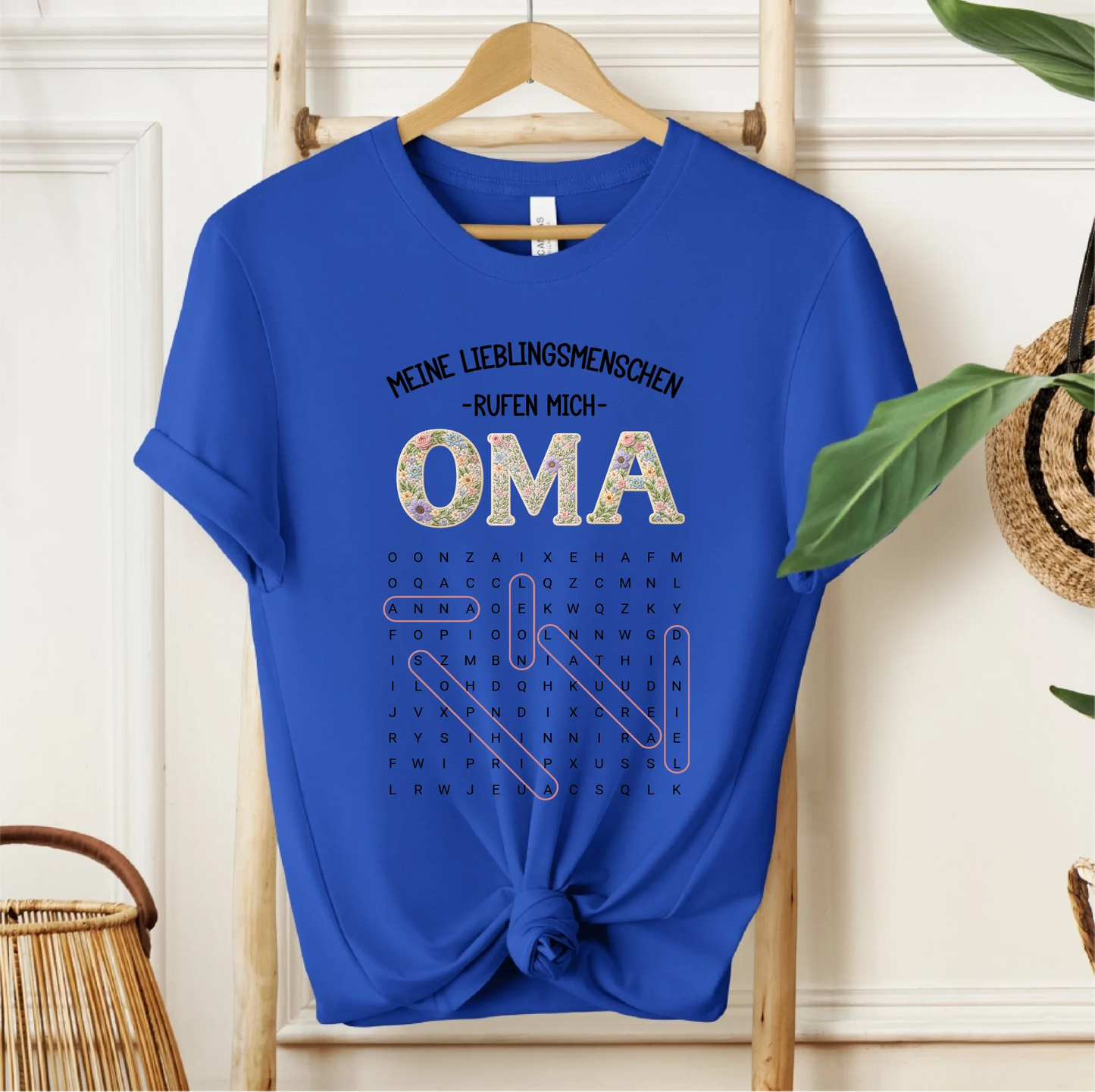 Oma Wortsuchrätsel T-Shirt