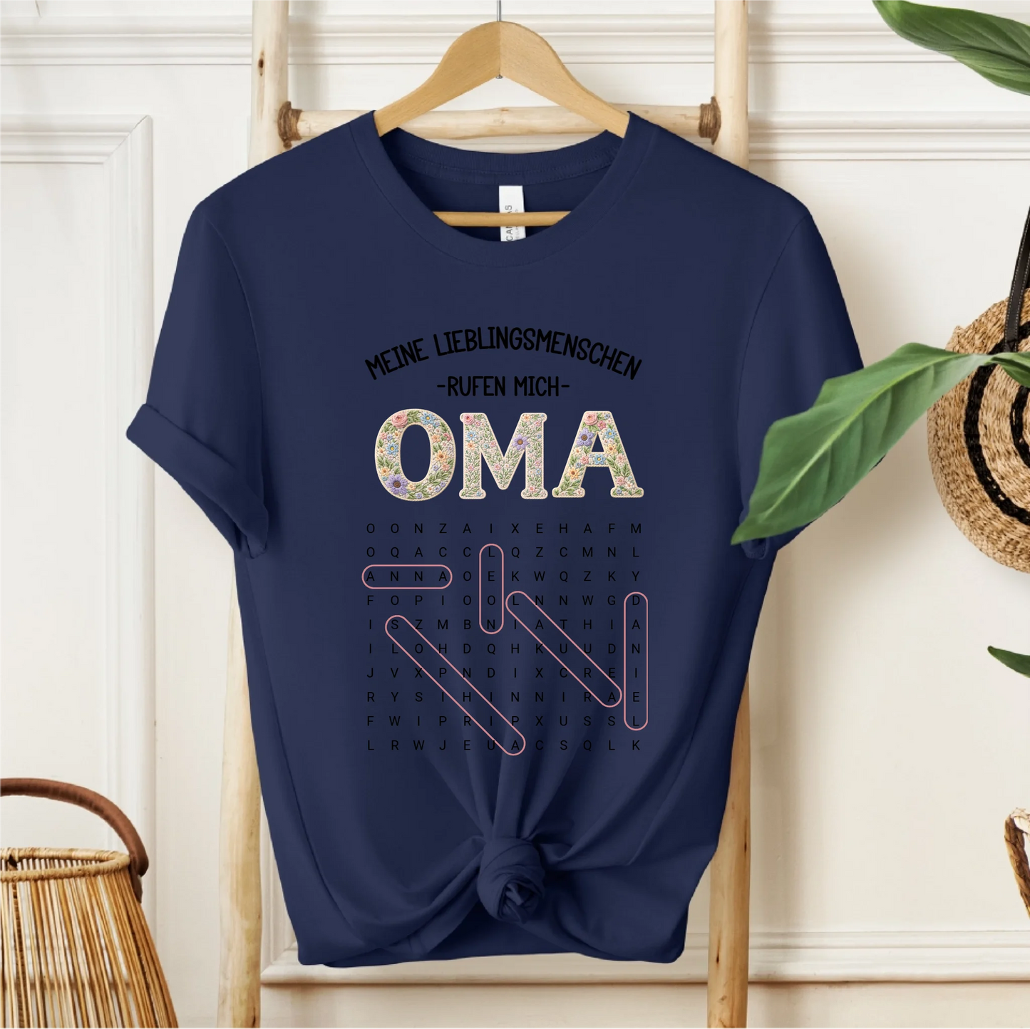 Oma Wortsuchrätsel T-Shirt