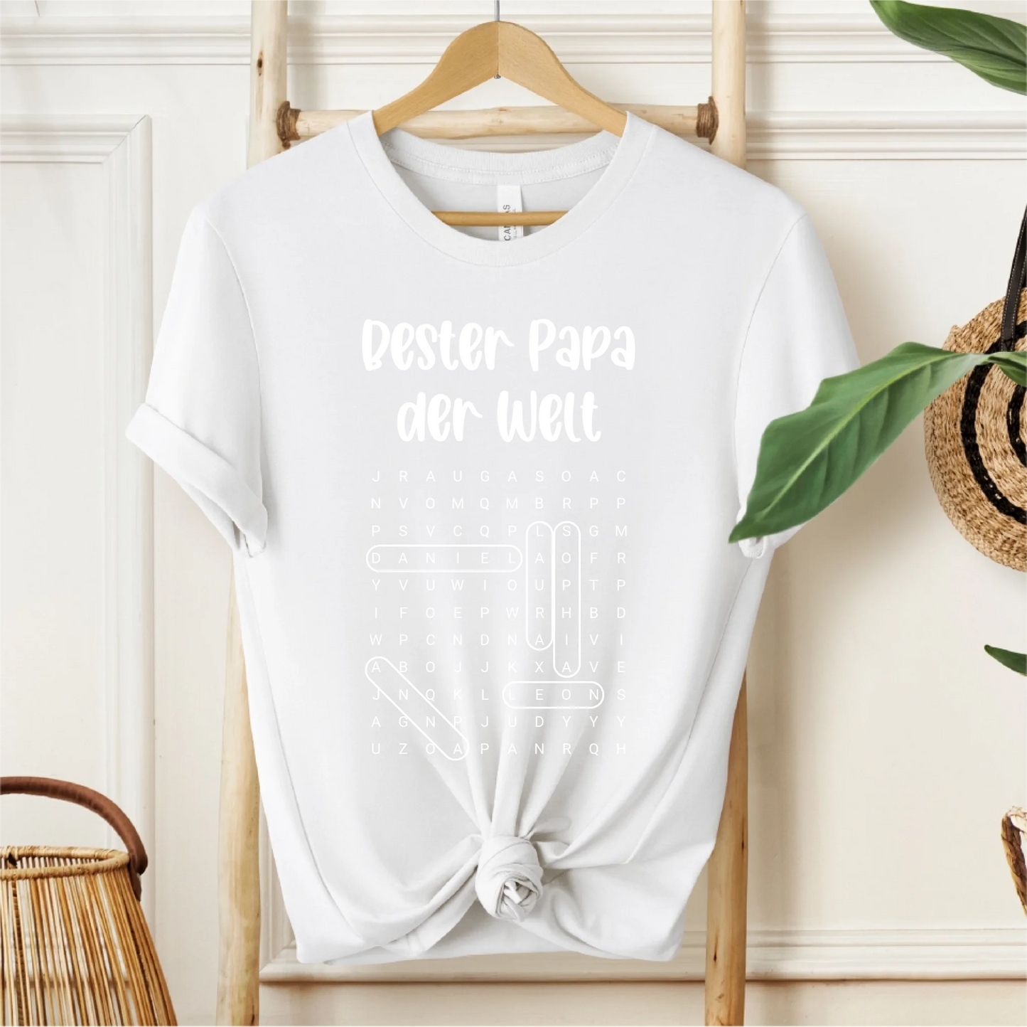 Papa Wortsuchrätsel T-Shirt