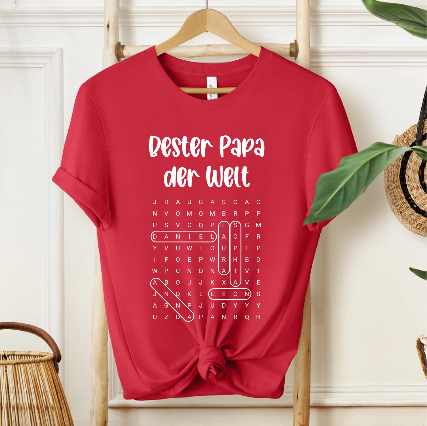 Papa Wortsuchrätsel T-Shirt