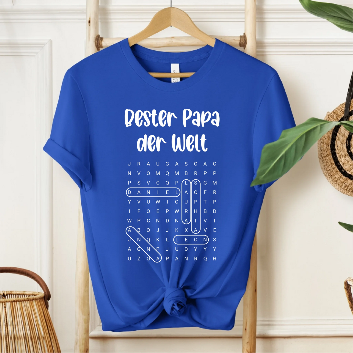 Papa Wortsuchrätsel T-Shirt