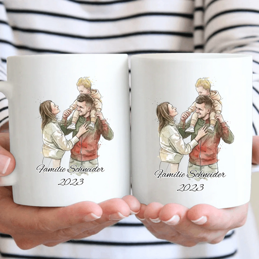 Foto Tasse Watercolor