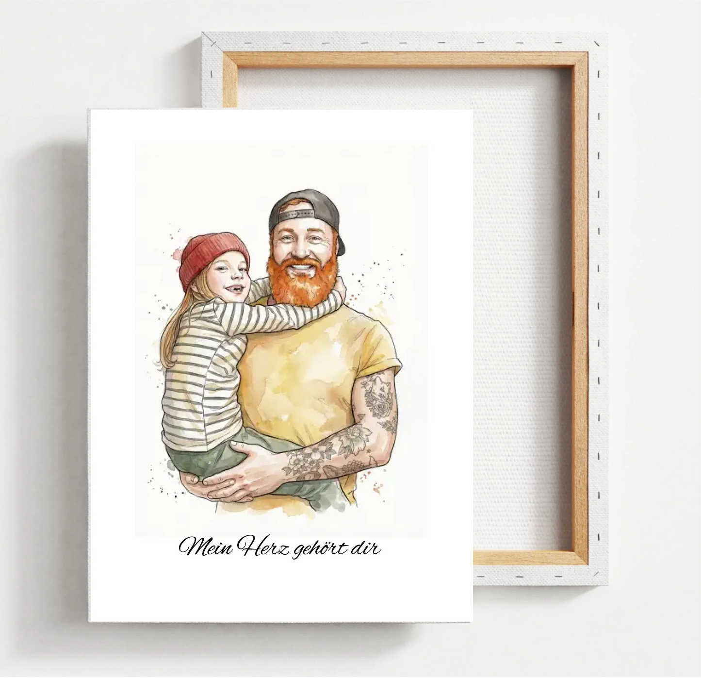 Dein Foto Poster mit Watercolorstyle