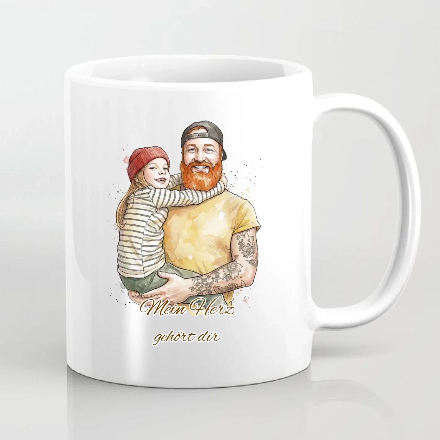 Foto Tasse Watercolor personalisiert