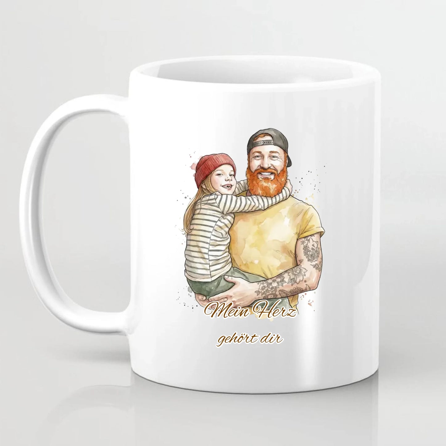 Foto Tasse Watercolor personalisiert