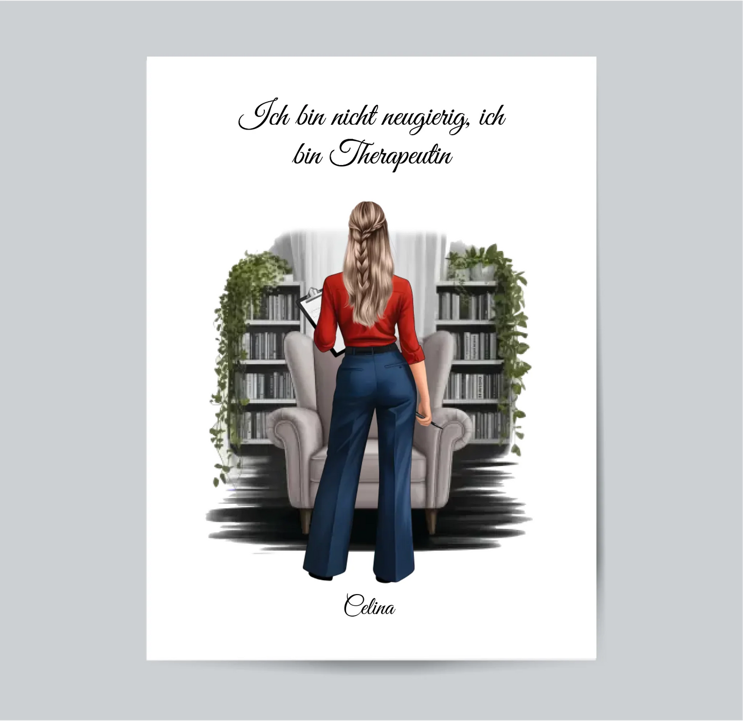 Psychologin/Therapeutin Poster