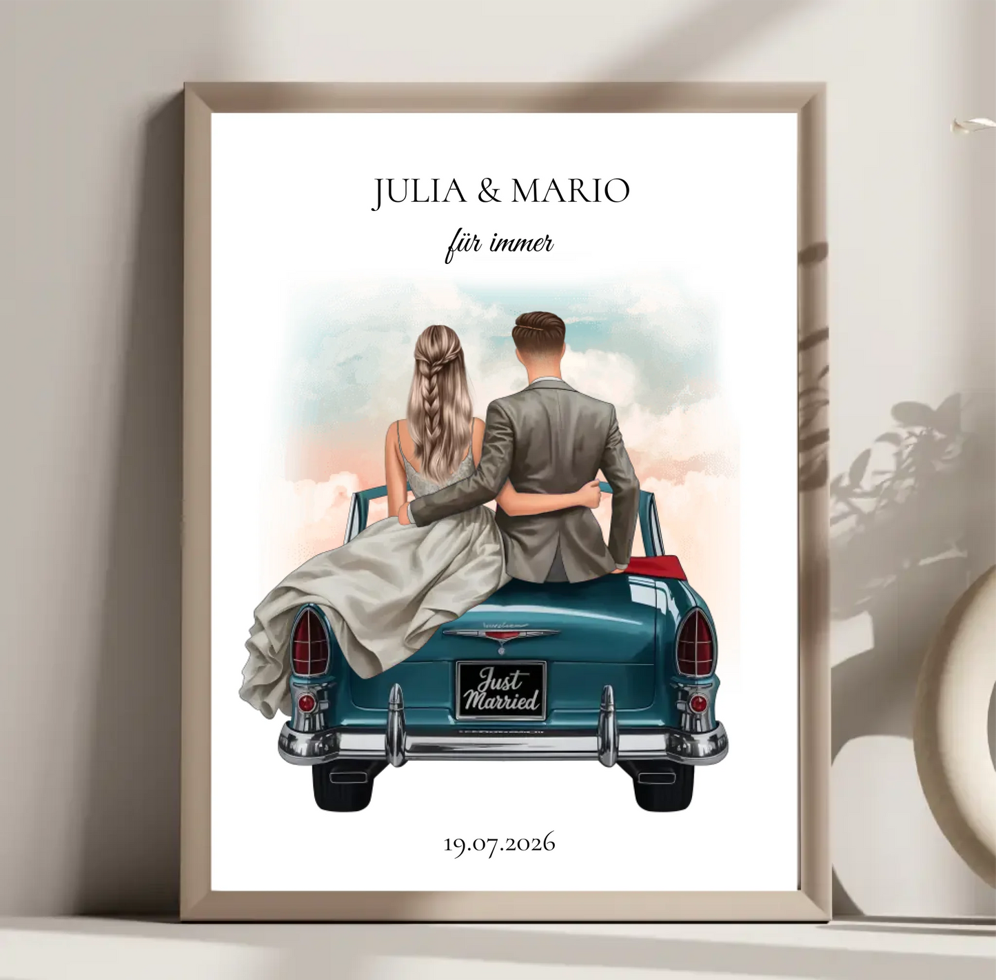 Hochzeit Poster