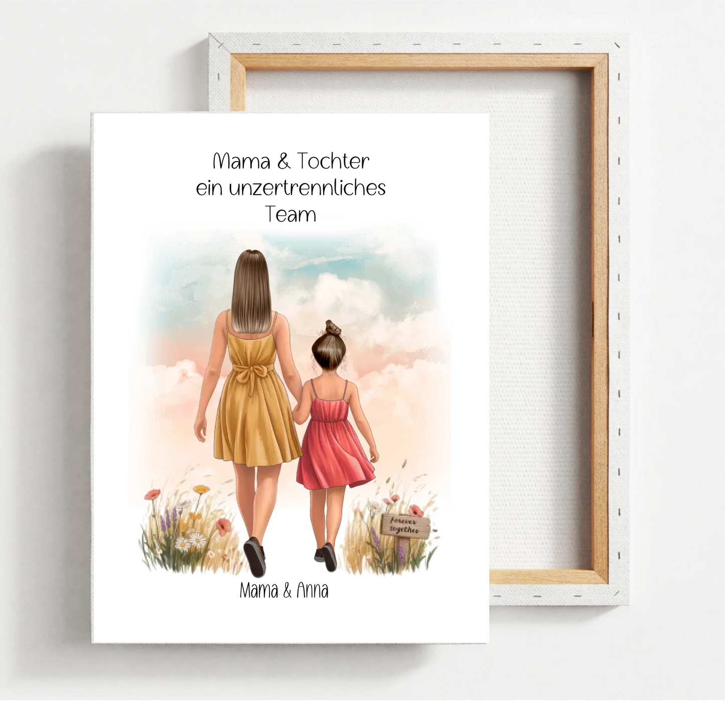 Mama & Tochter Sommer Poster