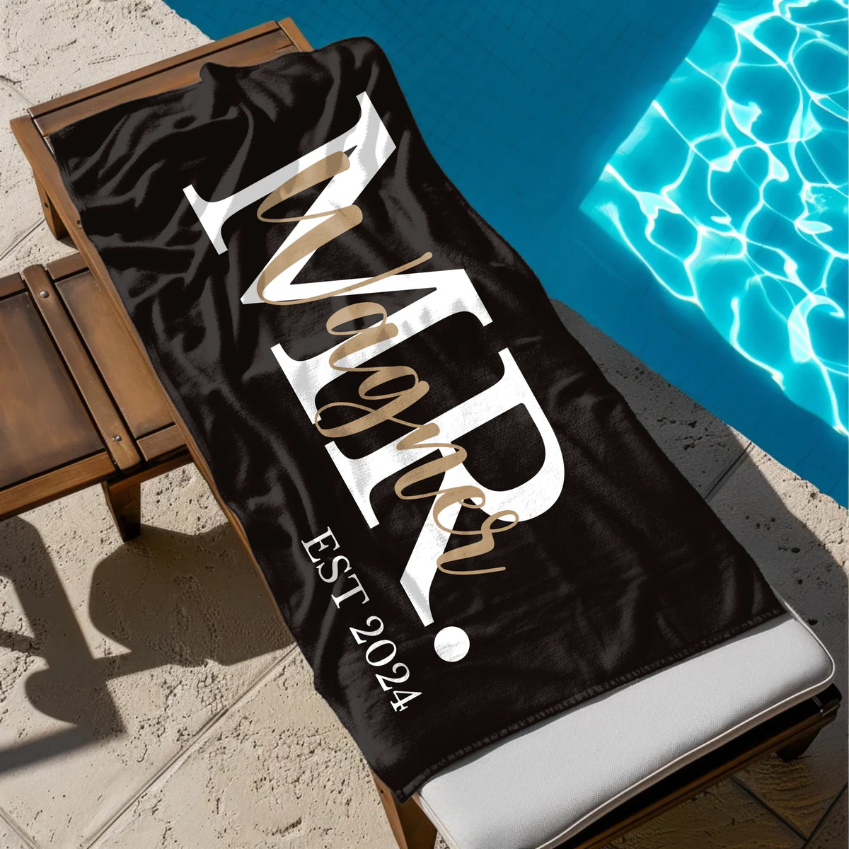 Mr. Nachname - Personalisiertes Handtuch