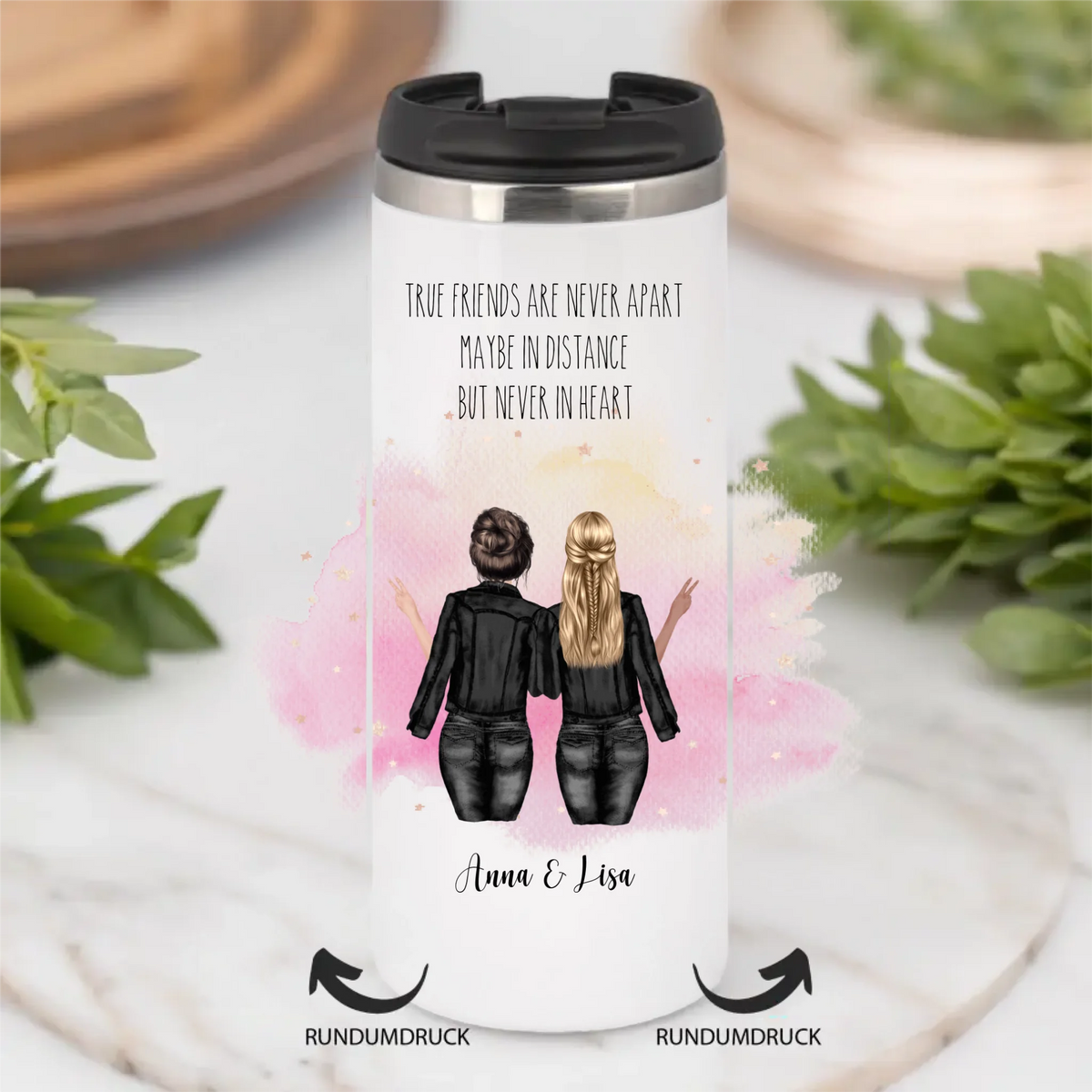 2-4 Freundinnen Tasse / Thermobecher