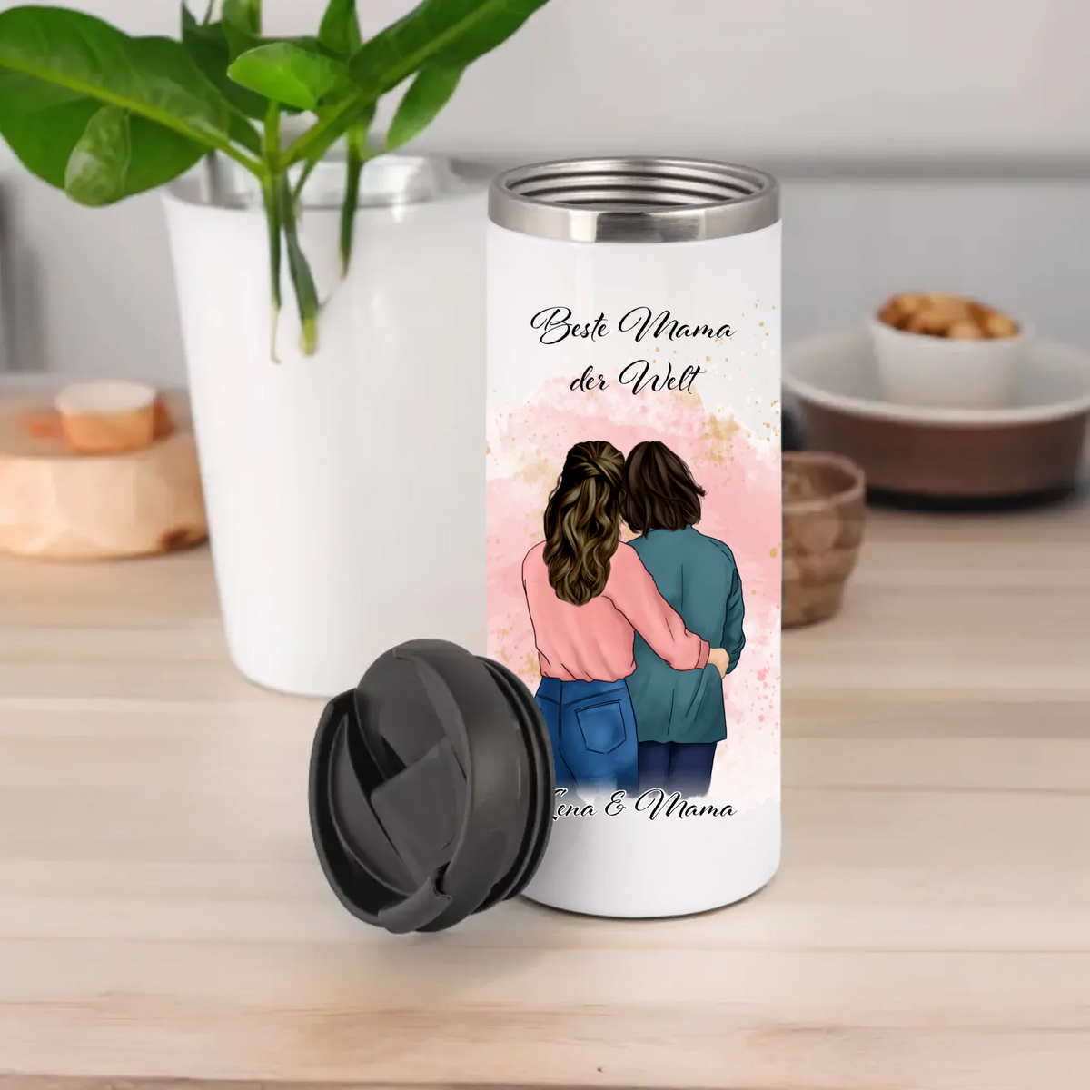 1-3 Töchter & Mama Tasse / Thermobecher