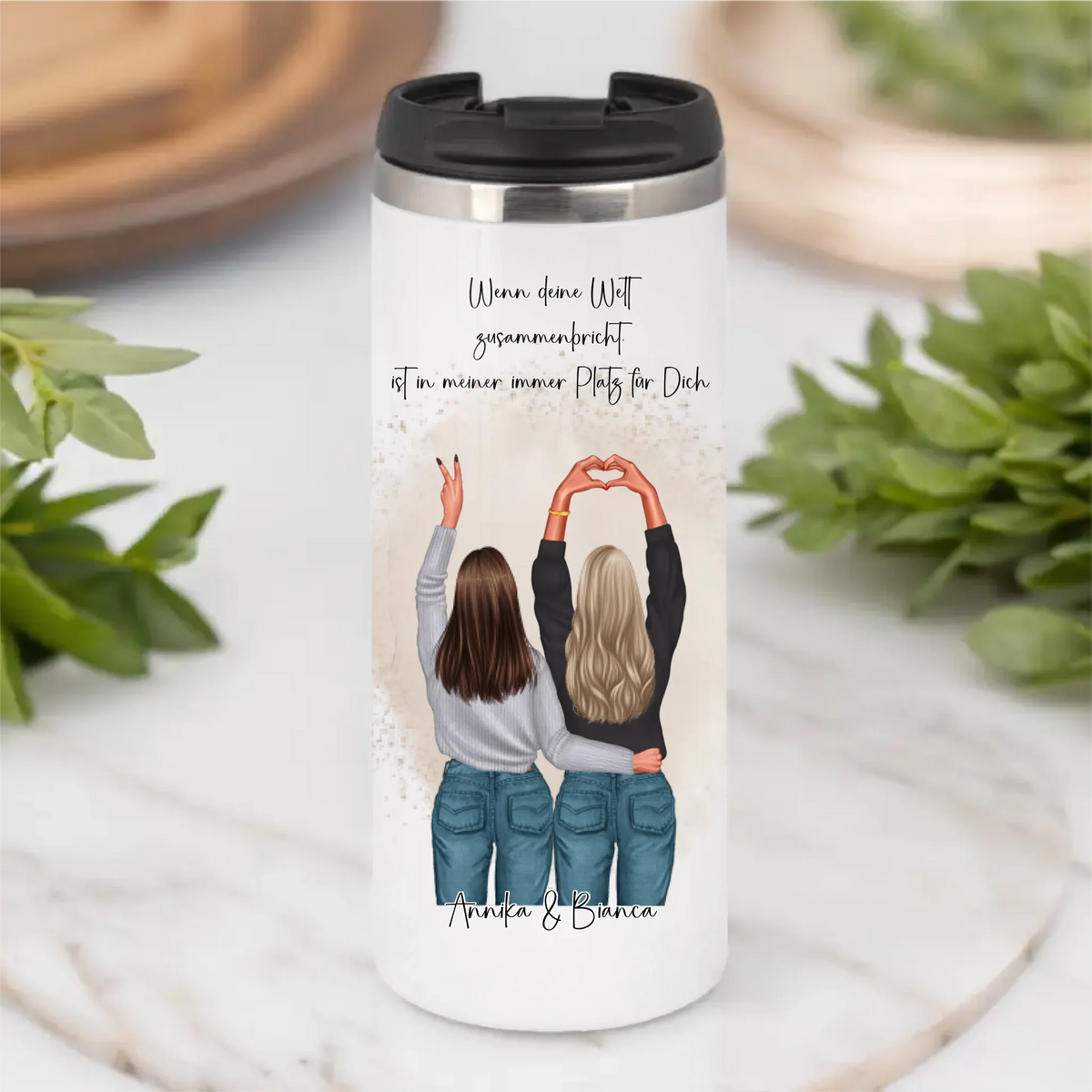 2-3 Freundinnen Tasse / Thermobecher
