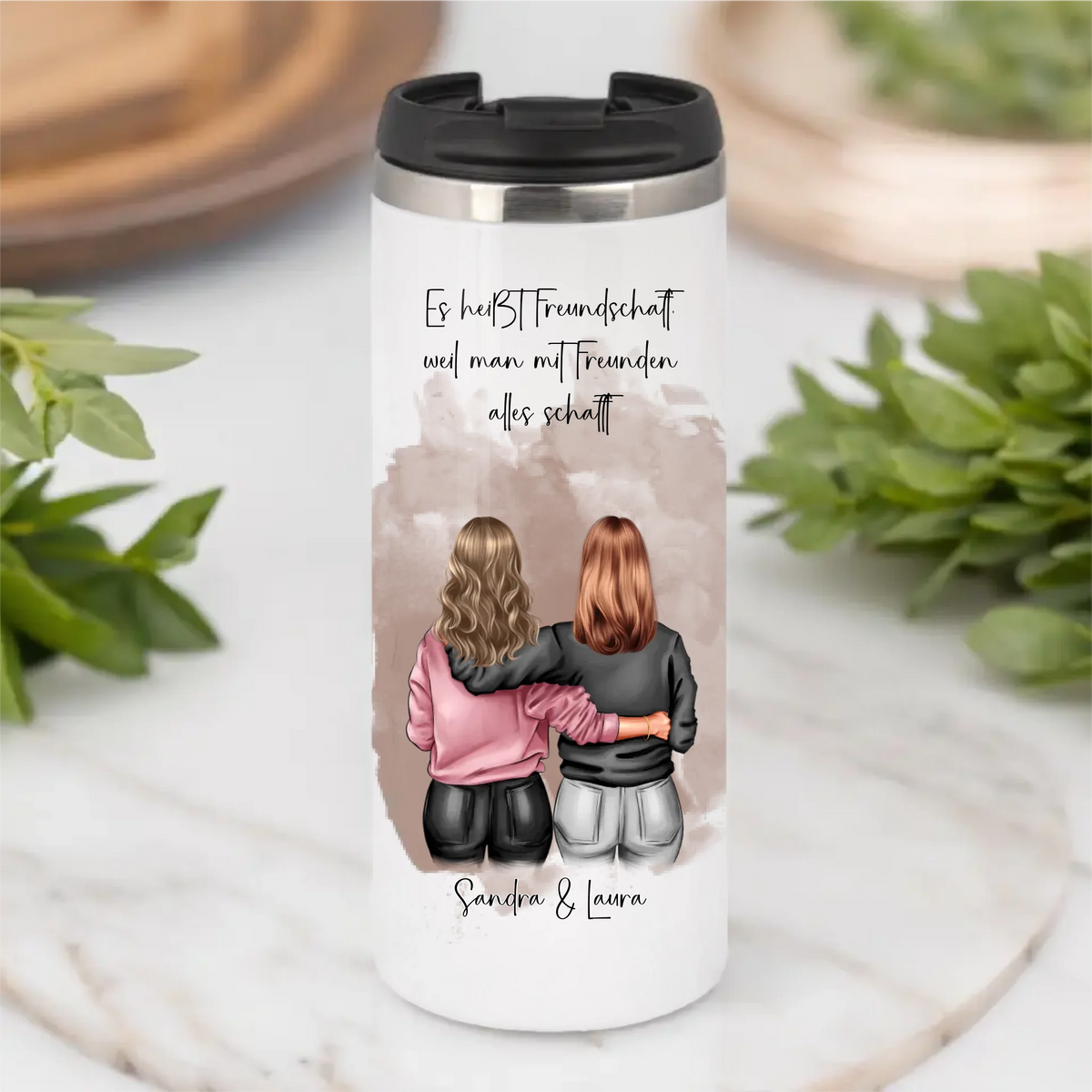 2-5 Beste Freundinnen Tasse / Thermobecher