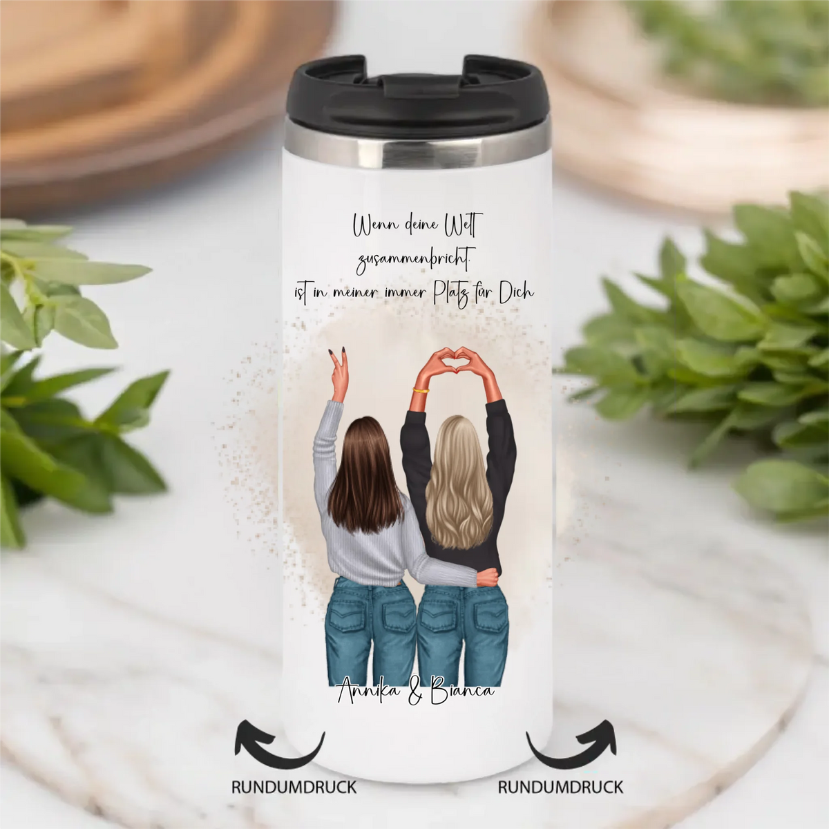 2-3 Freundinnen Tasse / Thermobecher