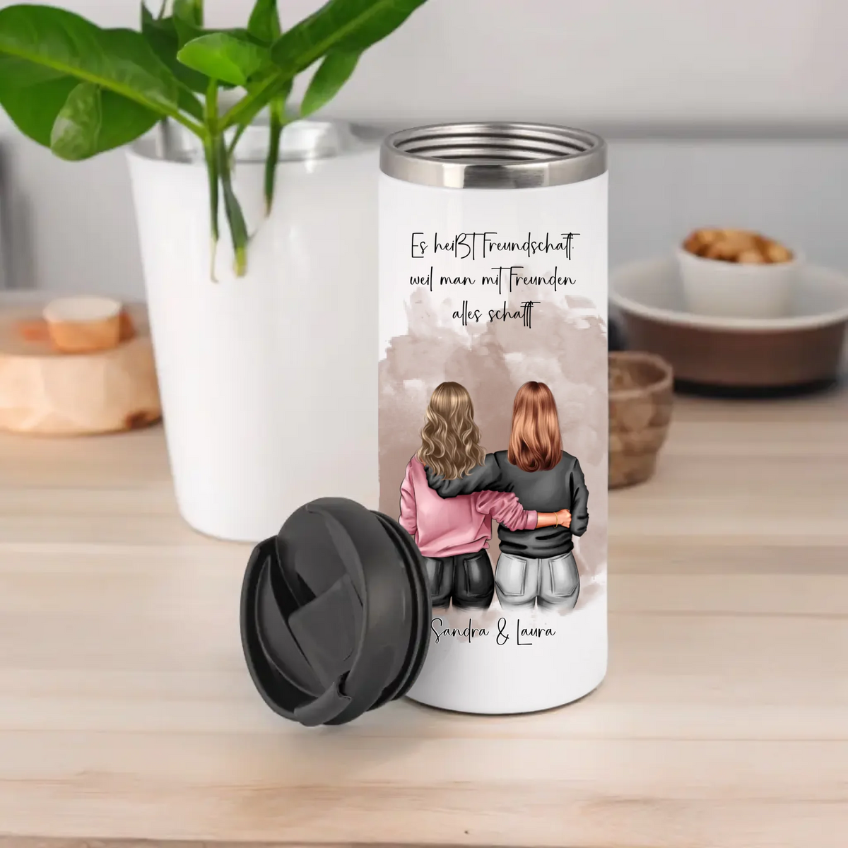 2-5 Beste Freundinnen Tasse / Thermobecher