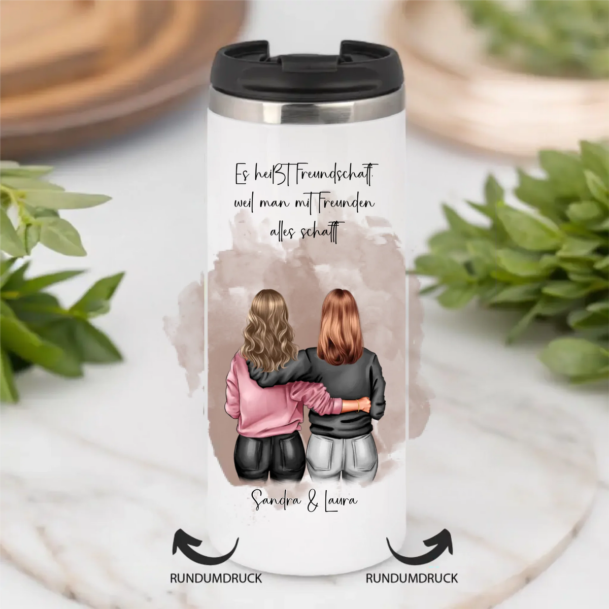 2-5 Beste Freundinnen Tasse / Thermobecher