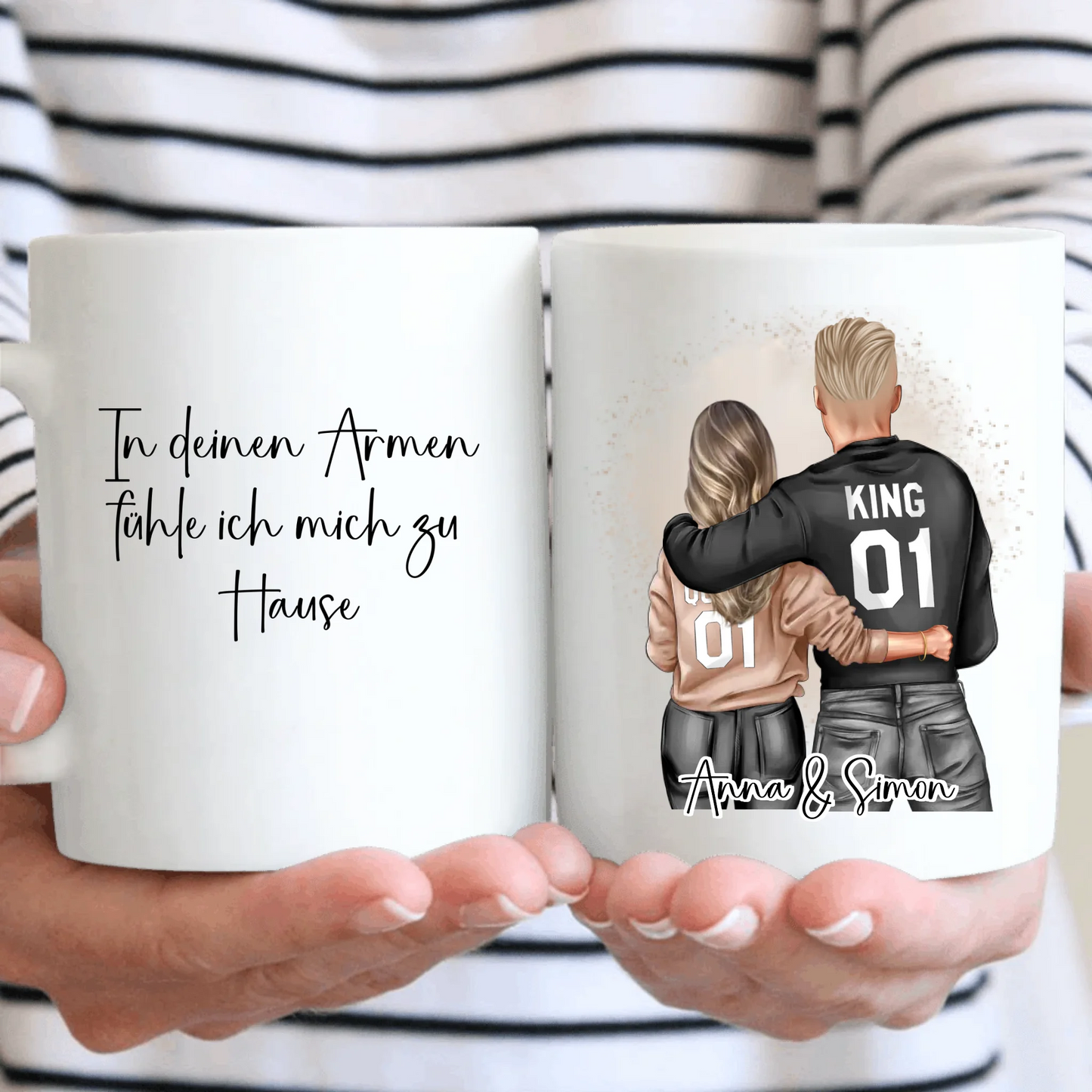 Paar Tasse / Thermobecher, Geschenk Paar, Geschenk Freund, Geschenk Freundin