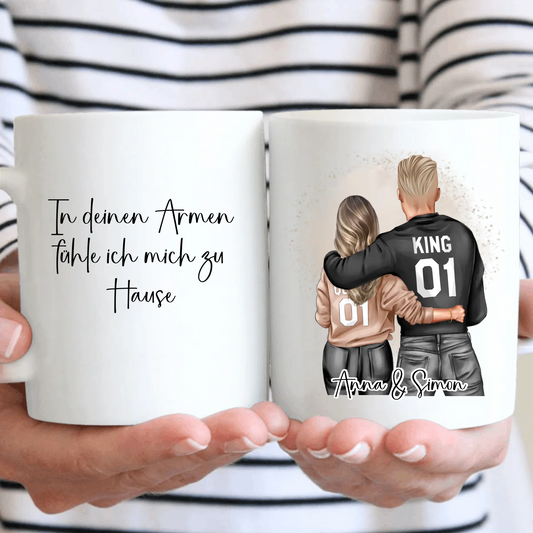 Paar Tasse / Thermobecher, Geschenk Paar, Geschenk Freund, Geschenk Freundin