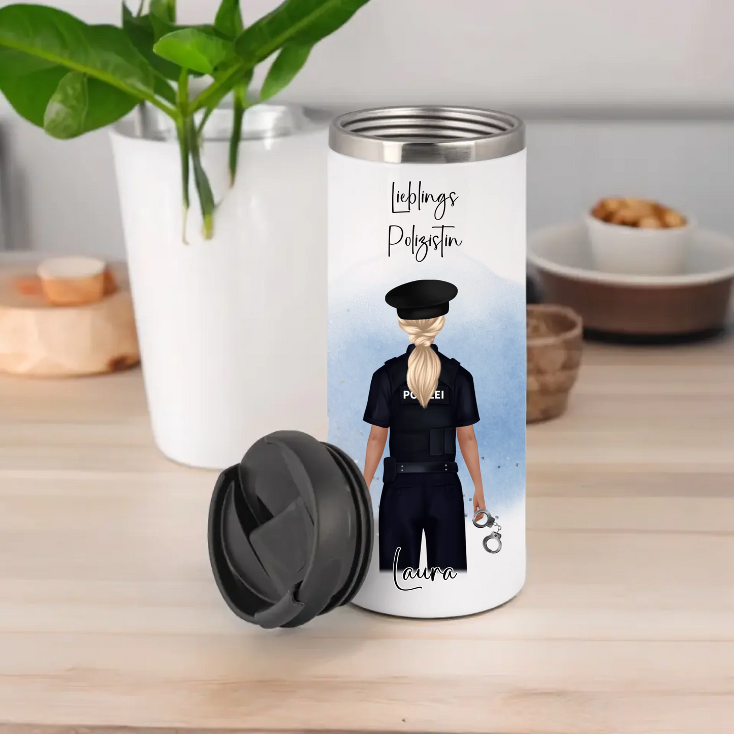 Polizei Tasse / Thermobecher