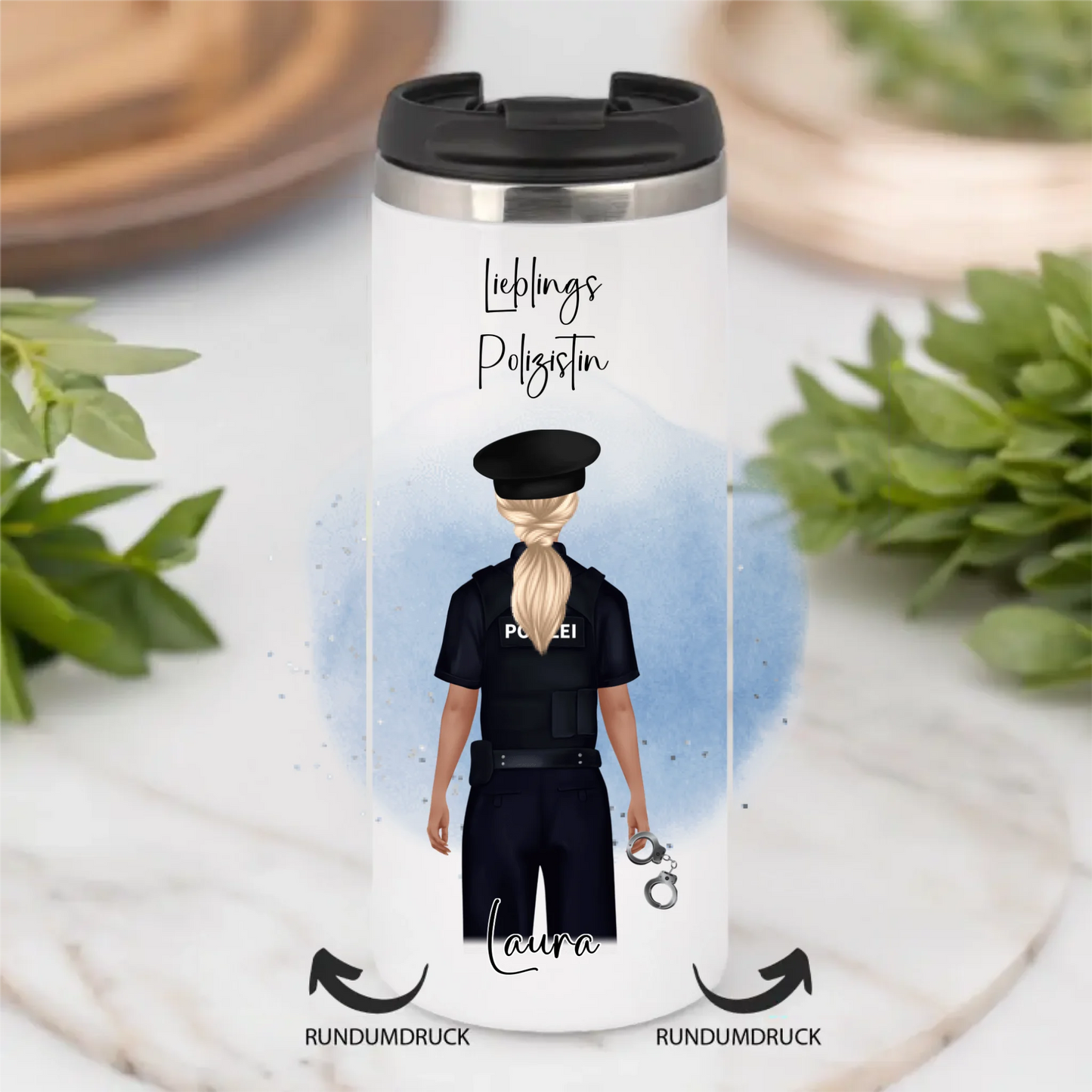 Polizei Tasse / Thermobecher