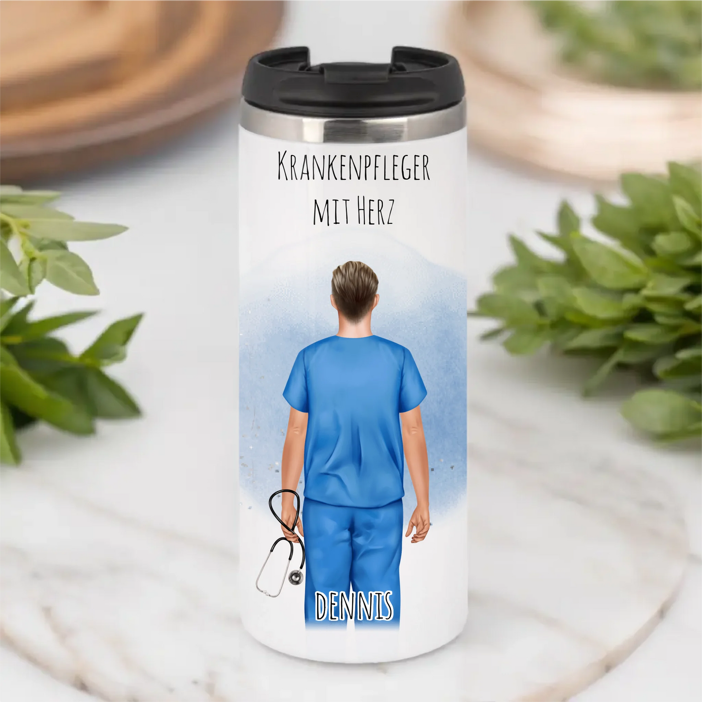 Krankenpfleger Tasse / Thermobecher
