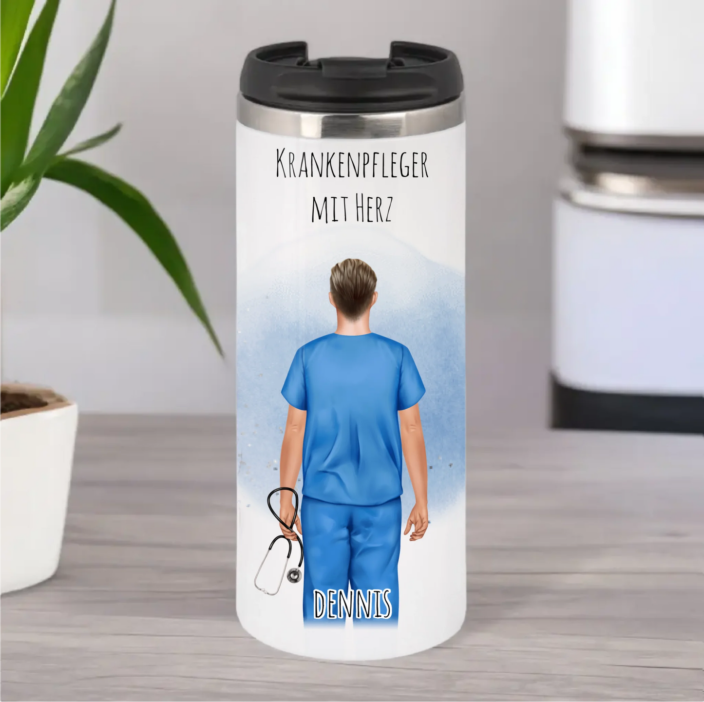 Krankenpfleger Tasse / Thermobecher